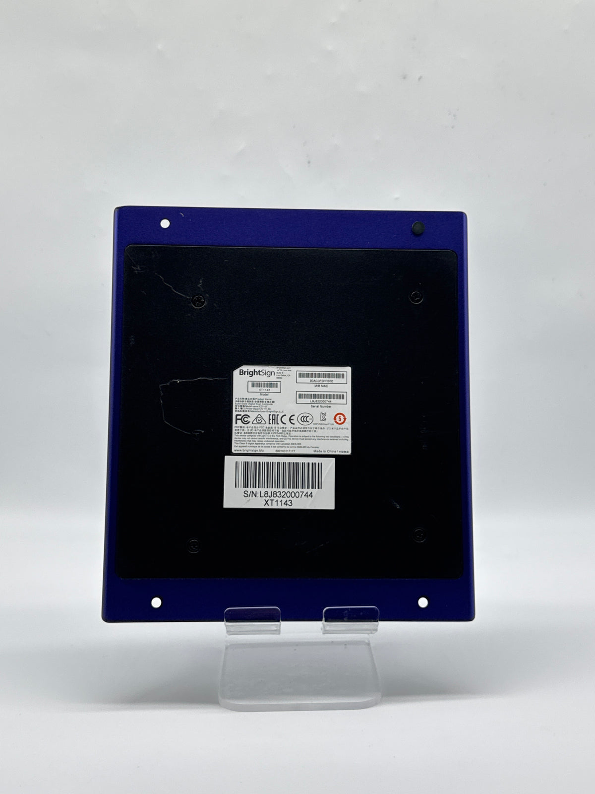 BrightSign XT1143 XT3 Series Digital Signage Media Player - PoE+ 4K