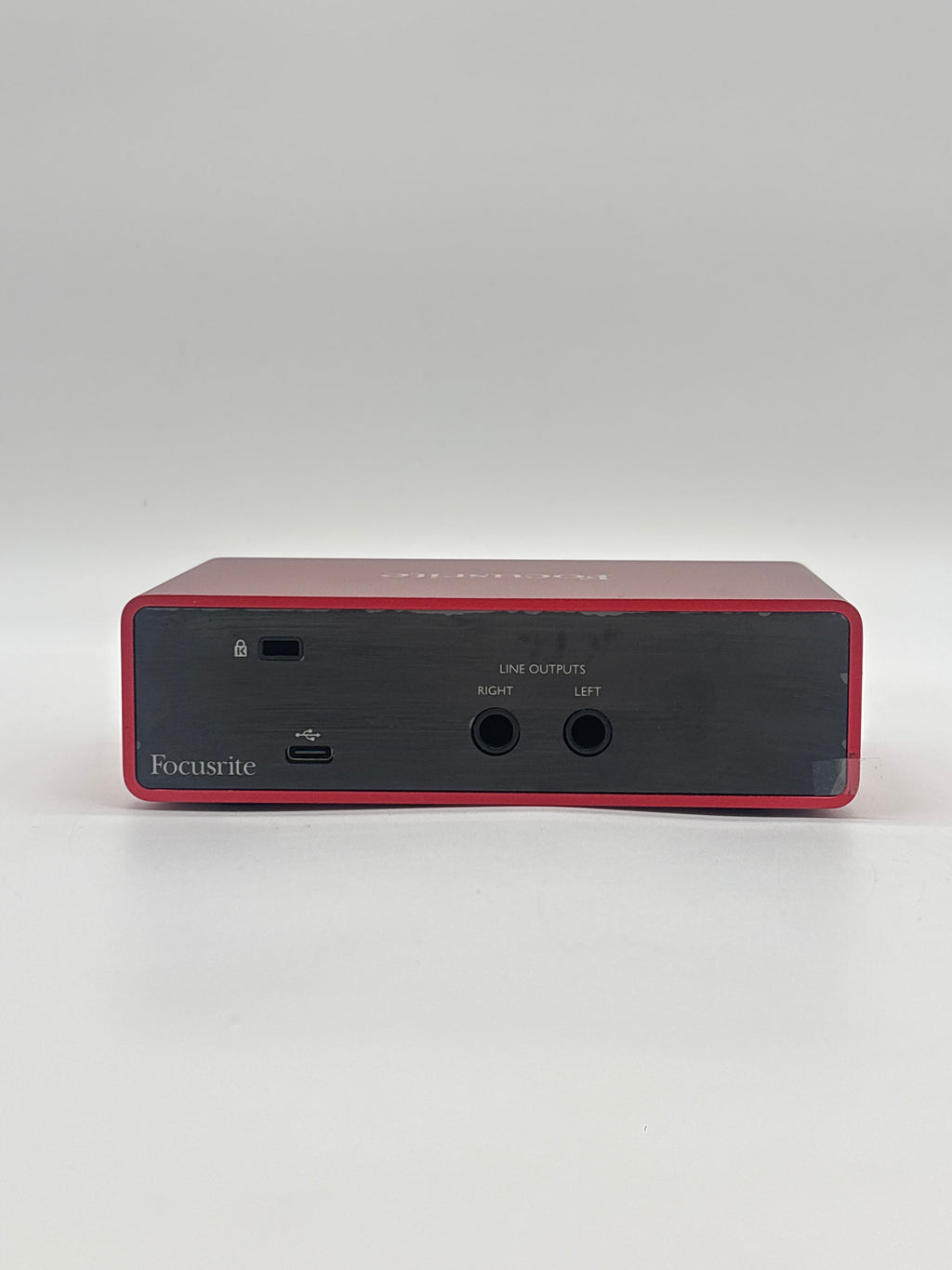 Focusrite Scarlett Solo USB Audio Interface - Red 24 Bit 192 kHz