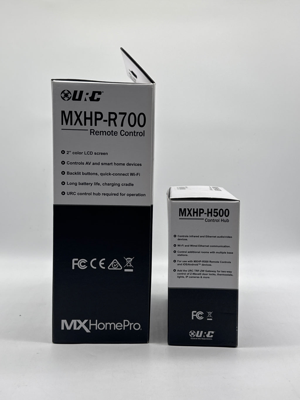URC MXHP-R700 Wi-Fi Remote with MXHP-H500 Smart Hub Bundle - New