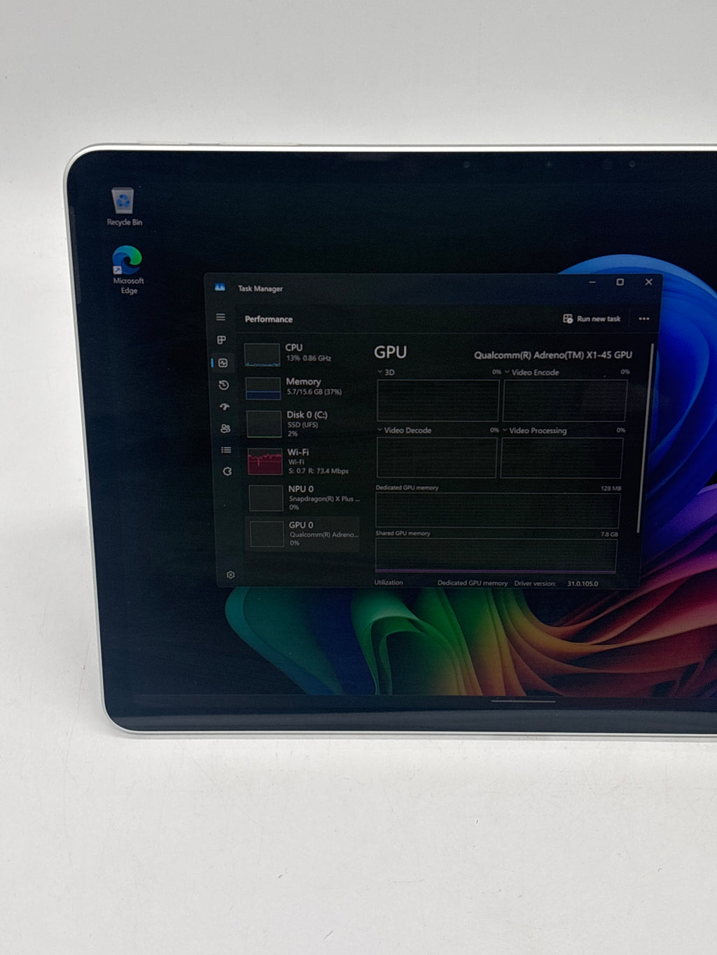 Microsoft Surface Pro 12" 2110 Snapdragon X Plus 16GB RAM 256GB SSD