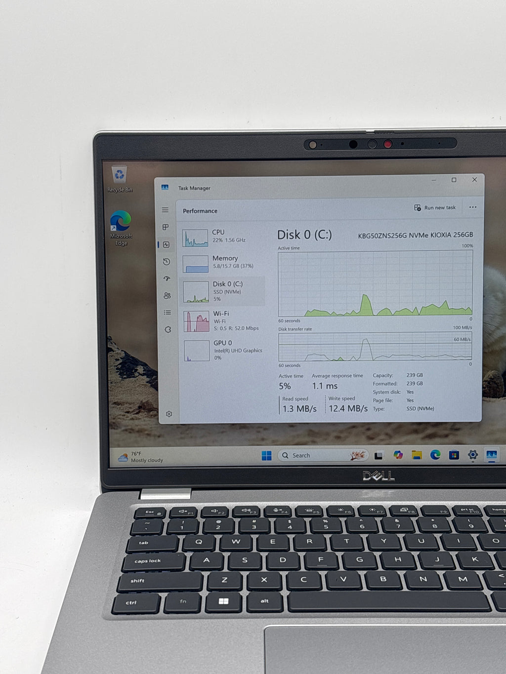 Dell Latitude 5430 i5-1235U 16GB RAM 256GB SSD