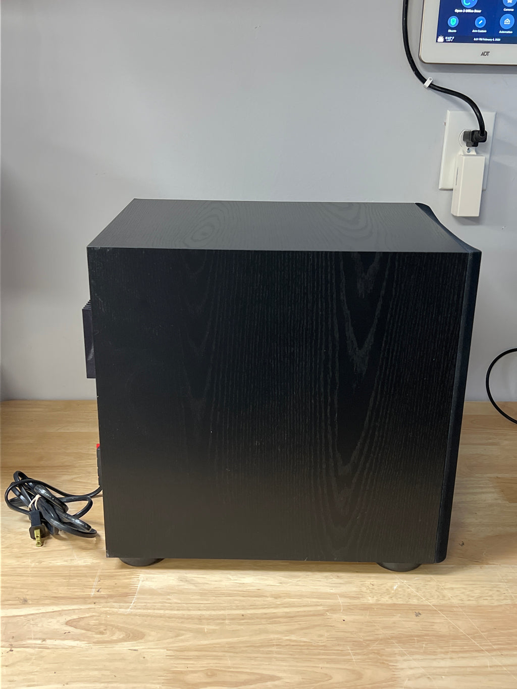 Paradigm PDR-10 v.3 10 Inch 100 Watt RMS Powered Subwoofer Black Used