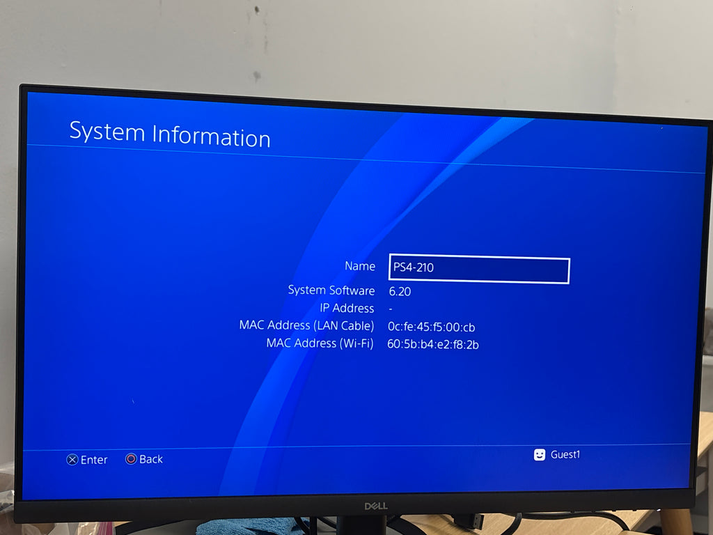 Sony PlayStation 4 CUH-1215A 500GB Black Console Only - Used