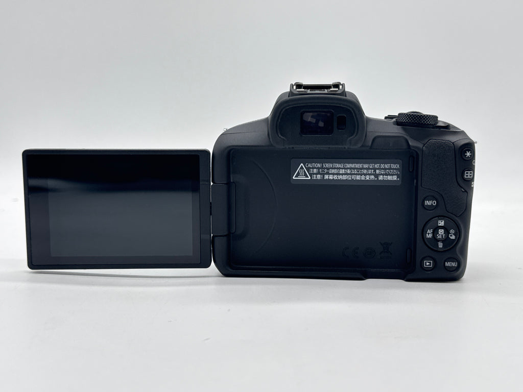 Canon EOS R50 Mirrorless Interchangeable Lens Digital Camera Black - Used