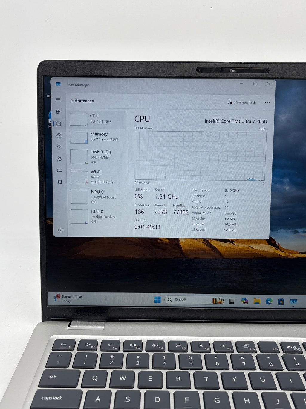 Dell Pro 14 Plus Ultra 7 265U 16GB RAM 512GB SSD Silver - Used