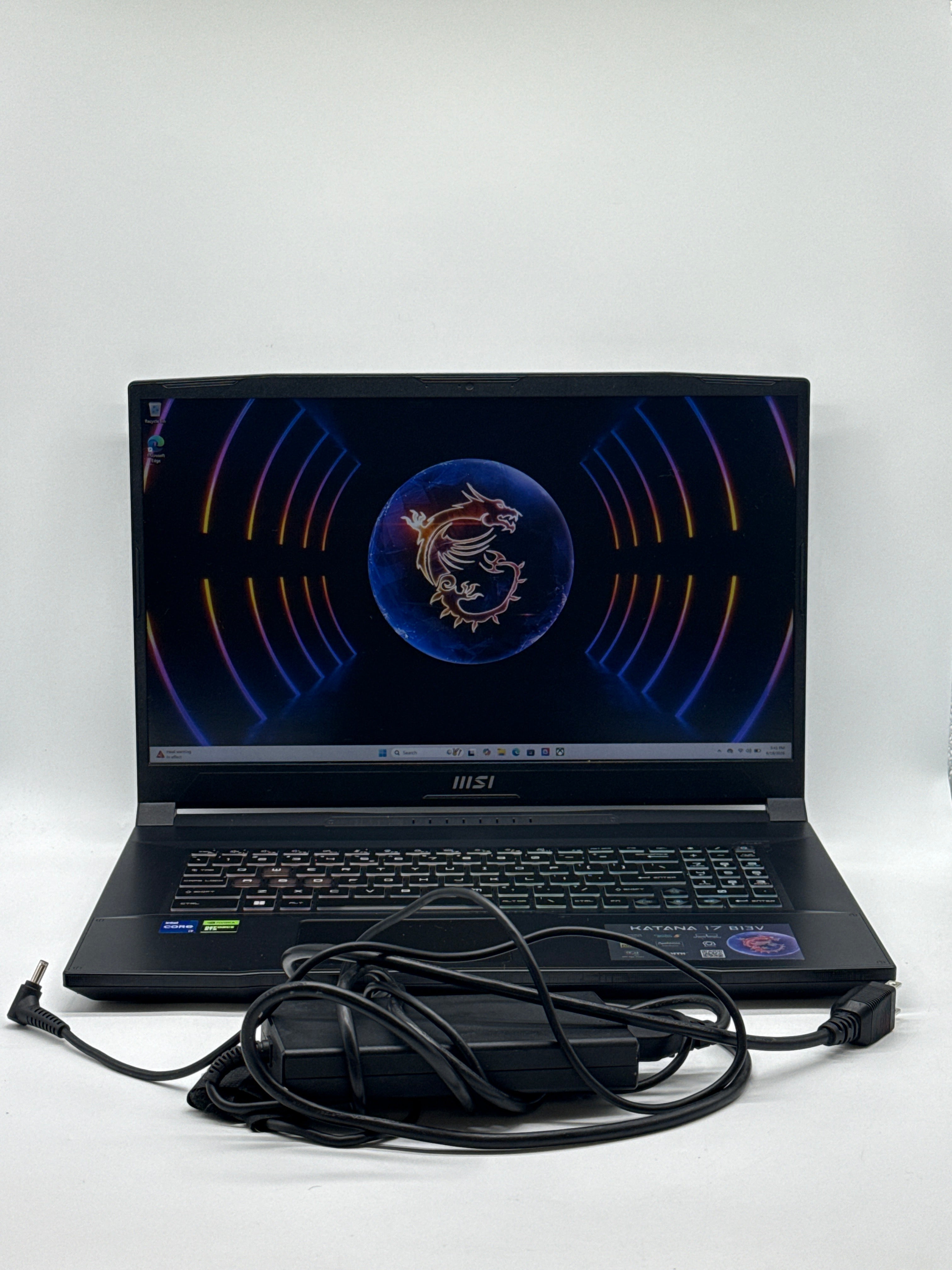 MSI Katana 17 B13V 17.3" Core i7-13620H 32GB 1TB SSD RTX 4060 - Used