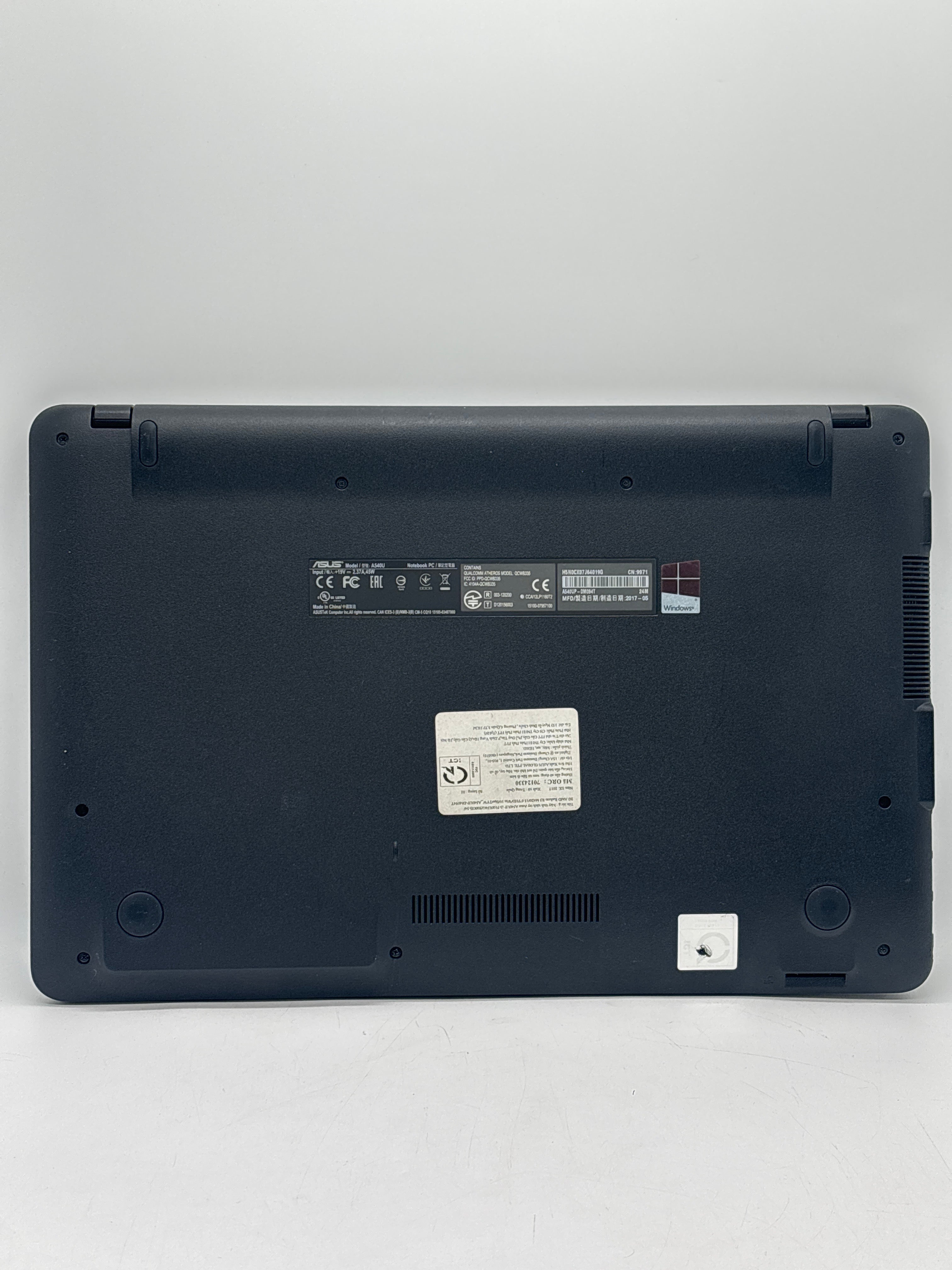 Asus A540U i3-7100U 4GB RAM 512GB SSD - For Parts (Bad Battery)