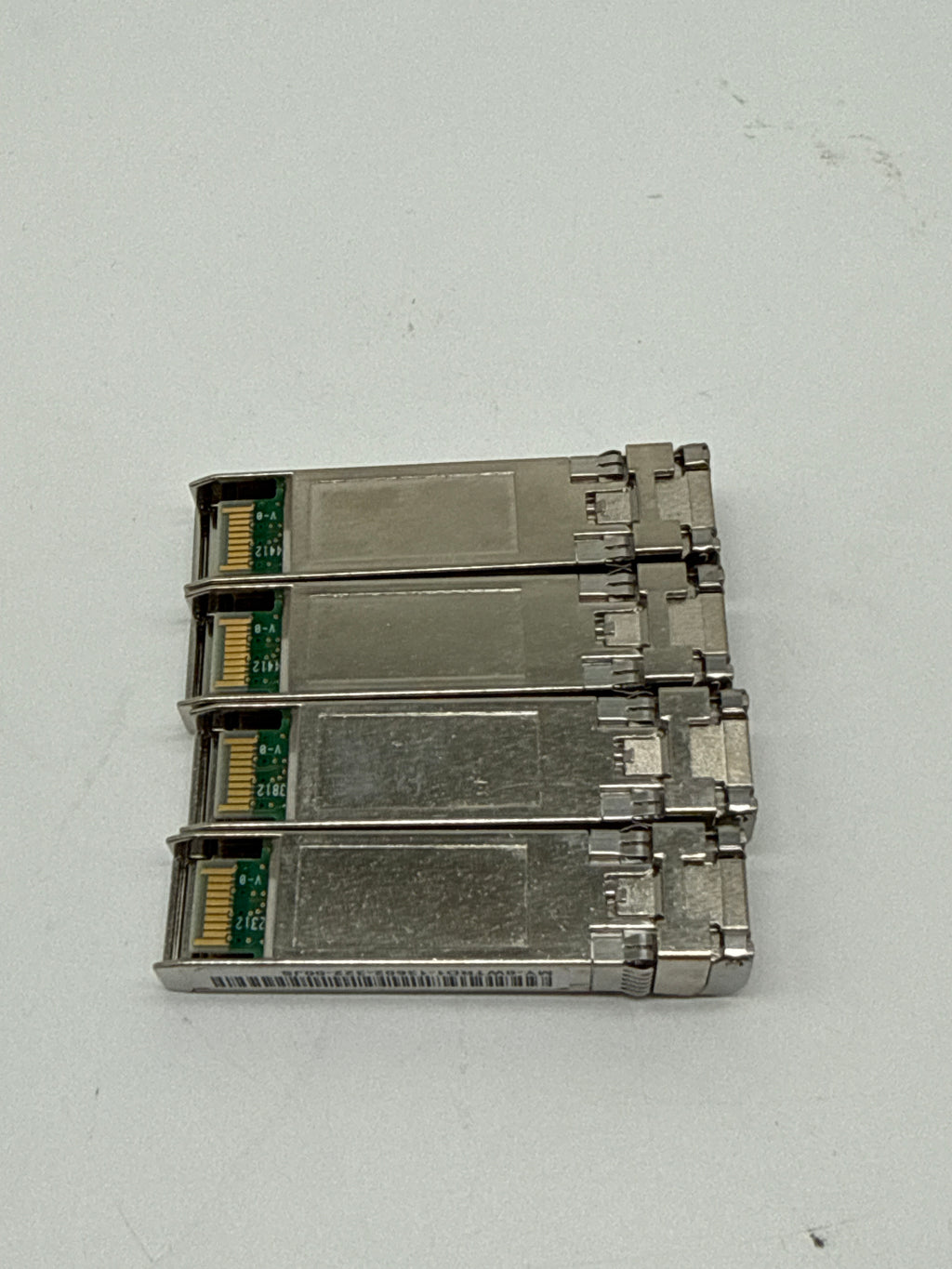 Dell 0WTRD1 10Gb SFP+ 10GBASE-SR 850nm LC Multimode Transceiver Lot of 4 - Used