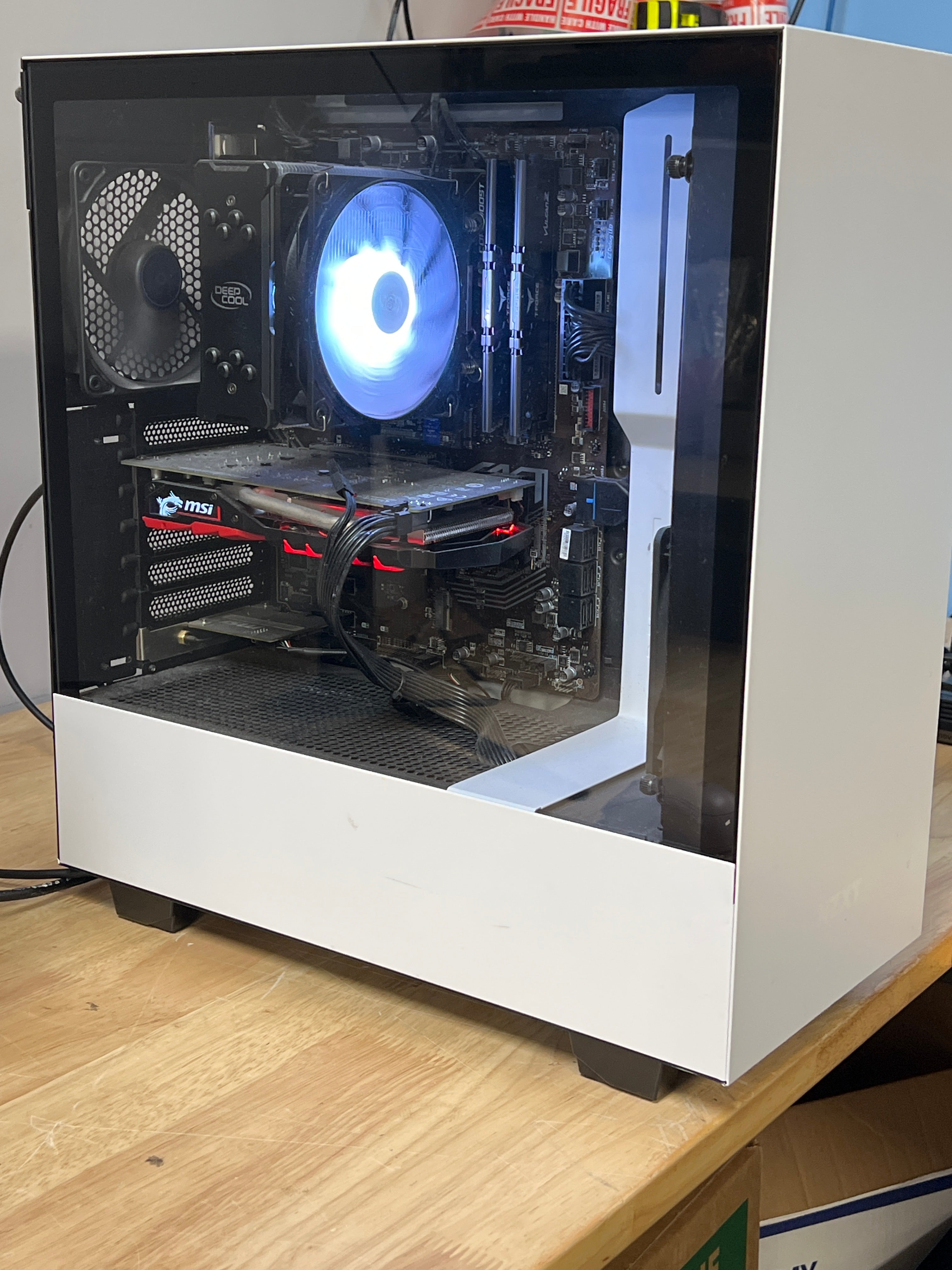 Custom PC i3-9100F 16GB RAM 512GB SSD GTX 1050 Ti - Used