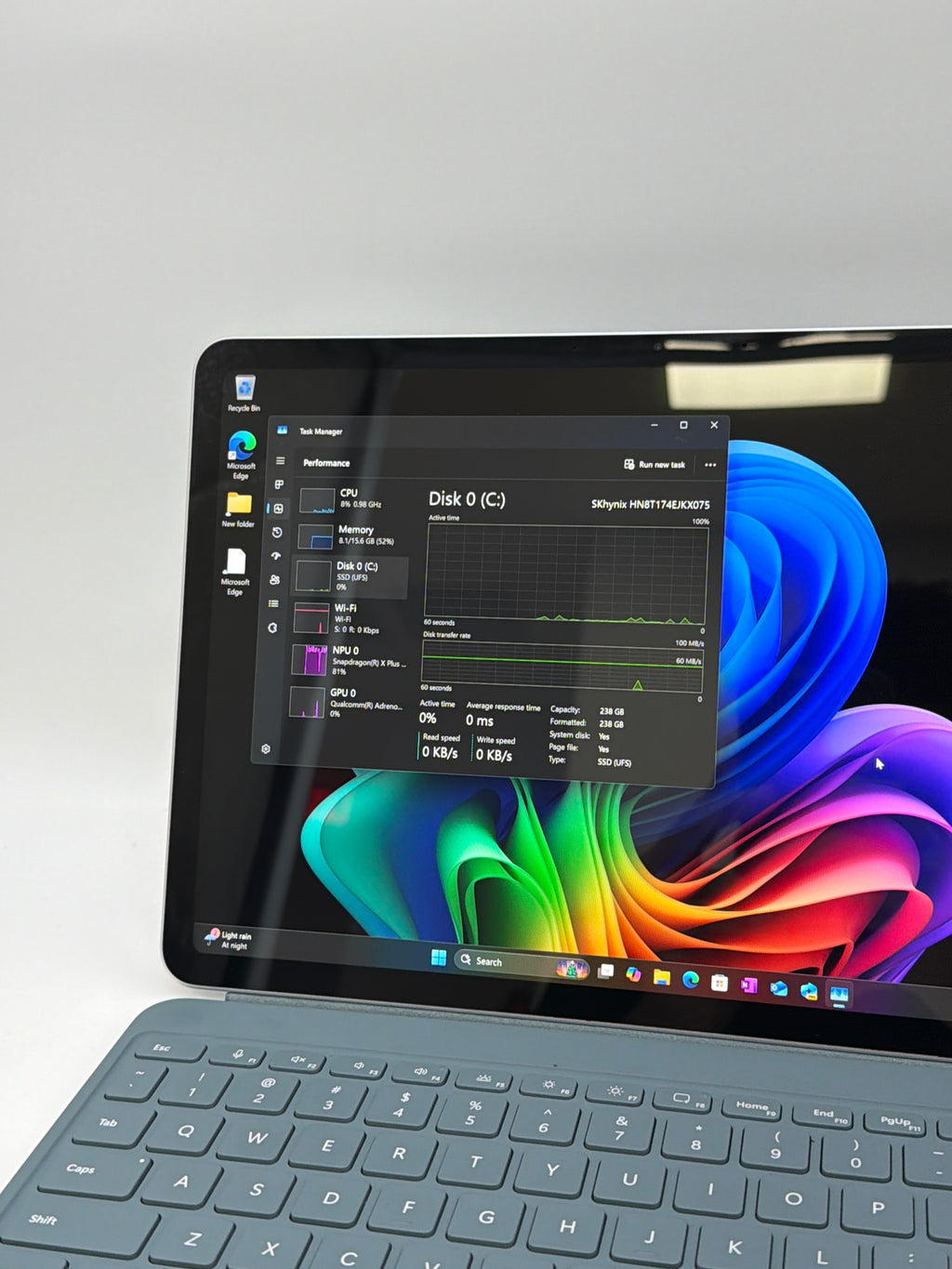 Microsoft Surface Pro 12" 2110 Snapdragon X Plus 16GB RAM 256GB SSD Bundle