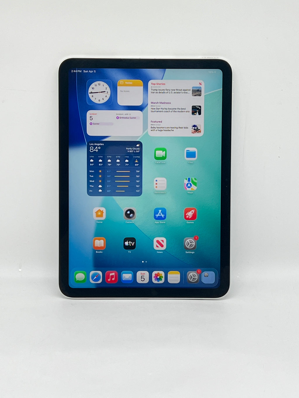 Apple iPad 10th Gen A2696 64GB Wi-Fi Silver - Used