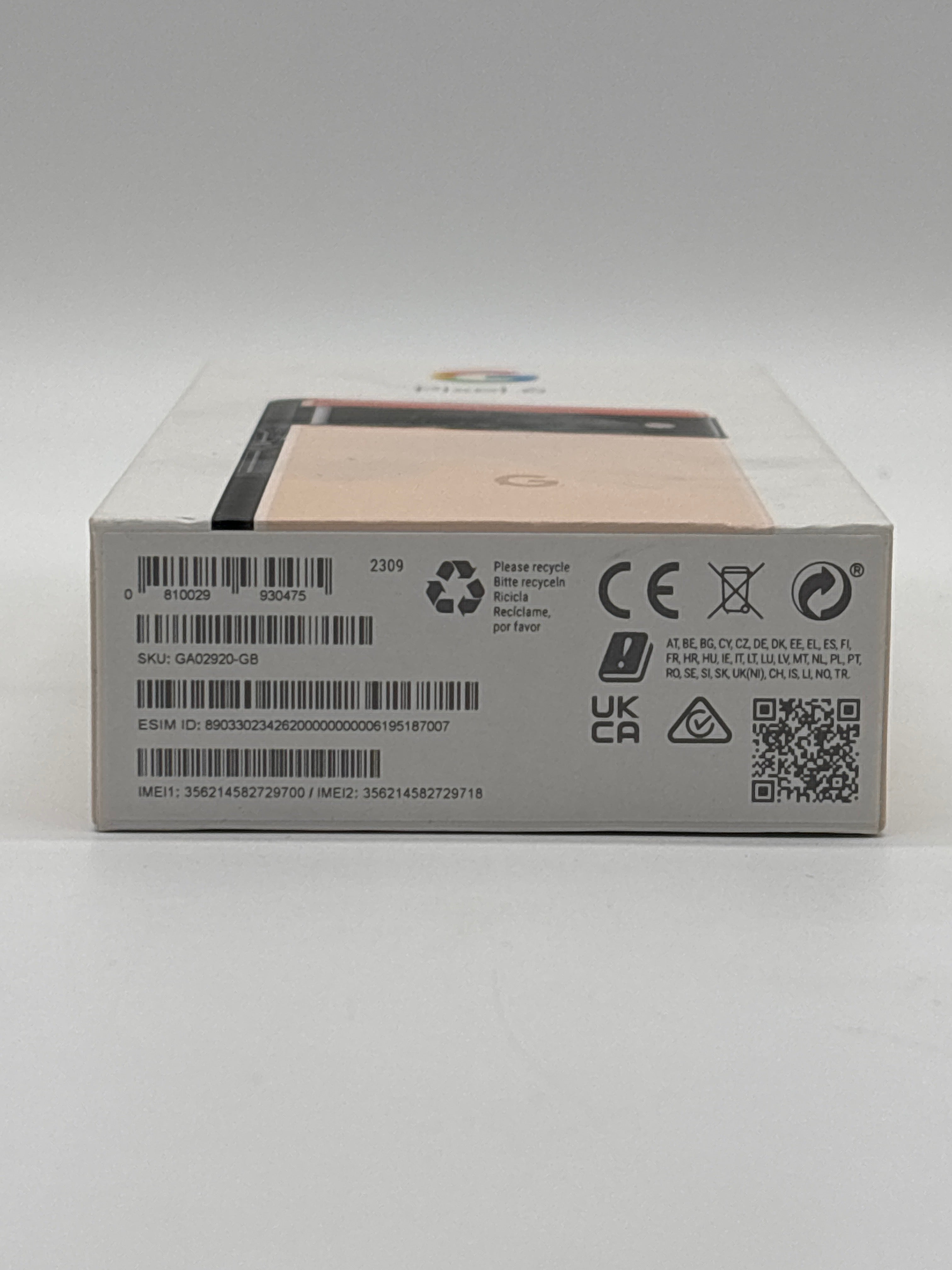 Google Pixel 6 6.4 in Octa Core 128 GB 8 GB RAM Unlocked Kinda Coral Used with Box