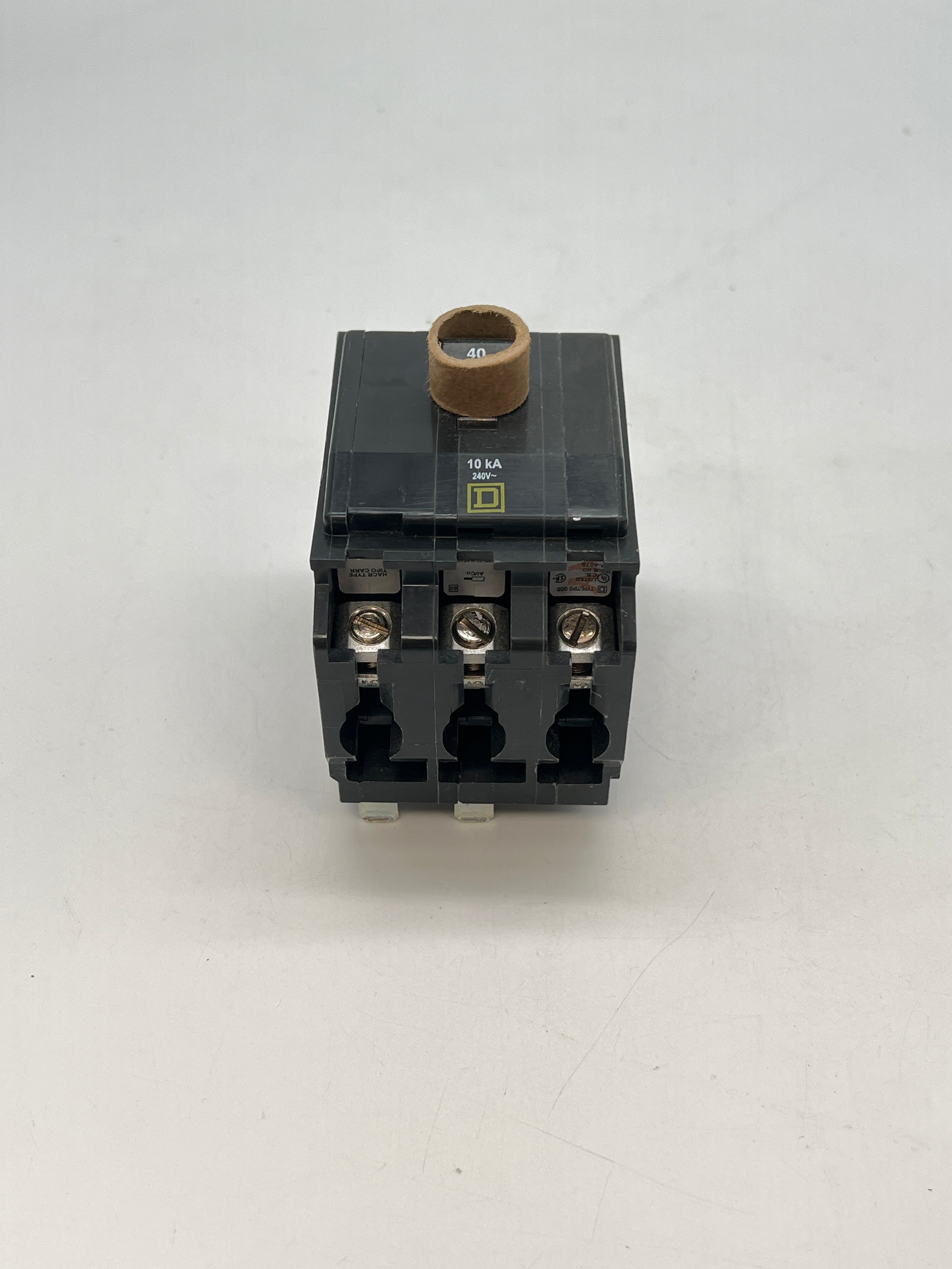 Schneider Electric QOB340 3-Pole 40A Circuit Breaker - New Open Box