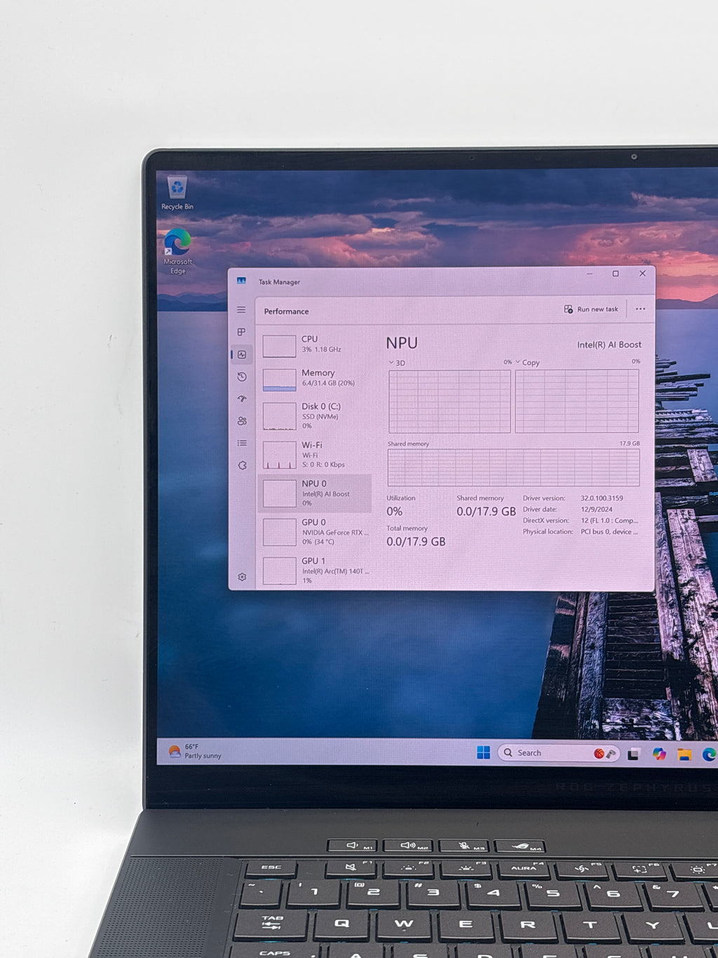 ASUS ROG Zephyrus G16 Ultra 9 285H 32GB RAM 2TB SSD RTX 5080