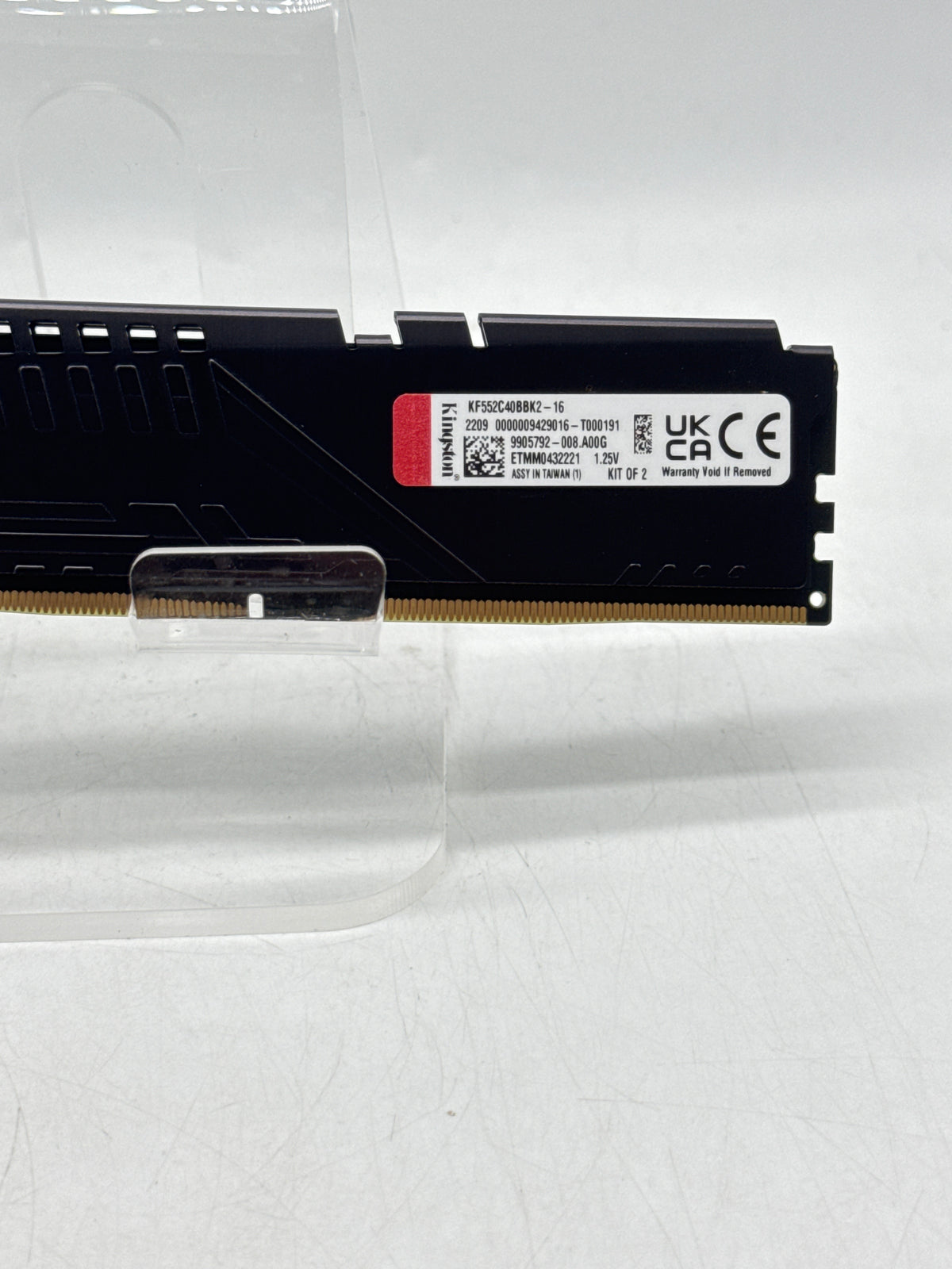 Kingston FURY Beast KF552C40BBK2-16 16GB 2x8GB DDR5 5200MT CL40 - Open Box