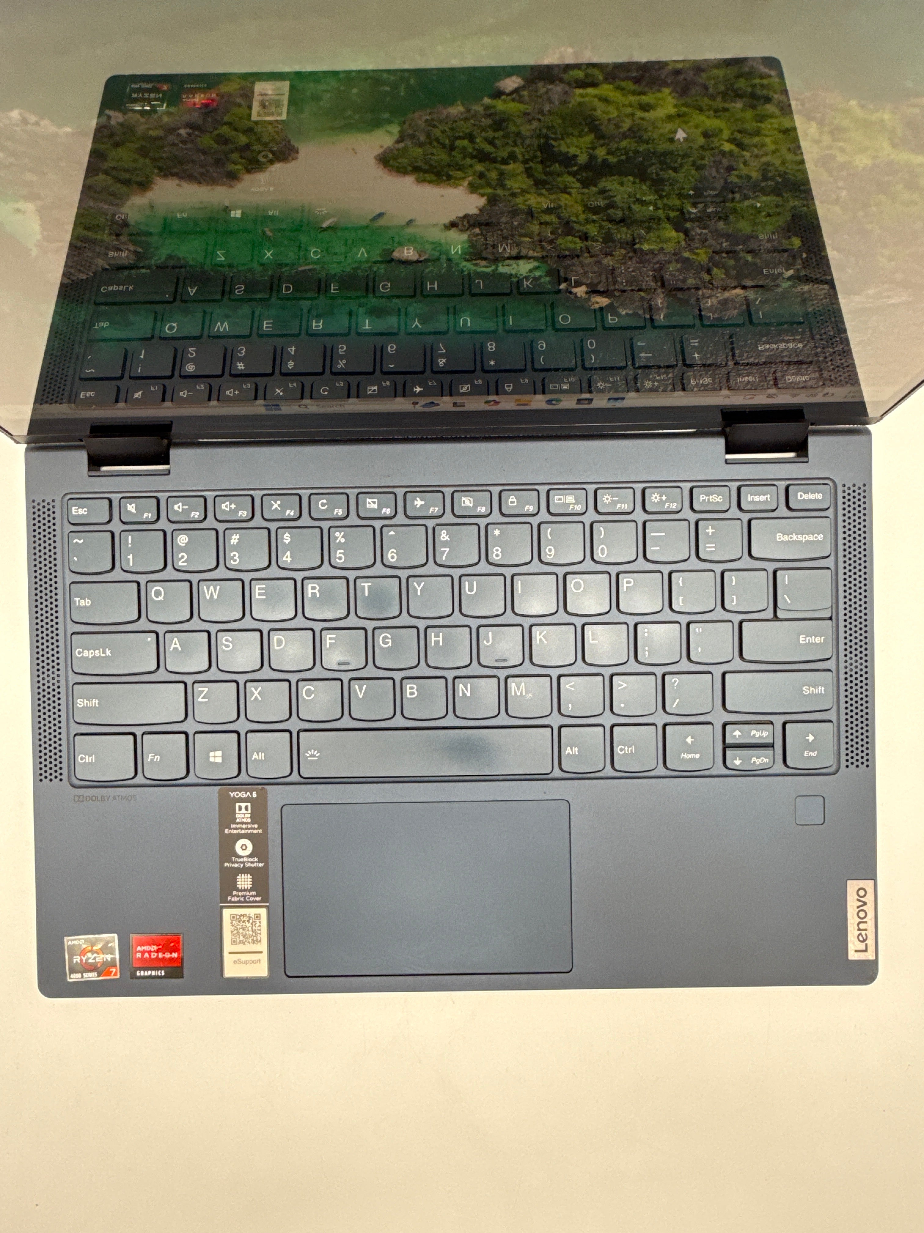 Lenovo Yoga 6 Ryzen 7 4700U 8GB RAM 512GB SSD - Cracked Screen Read