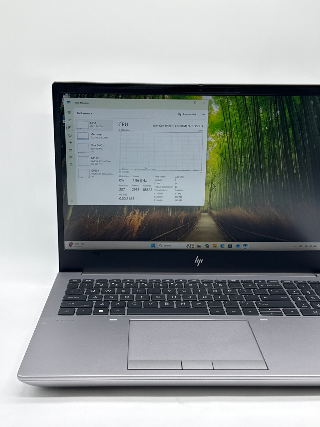 HP ZBook Fury 16 G10 i9-13950HX 32GB RAM 512GB SSD Silver BIOS Locked