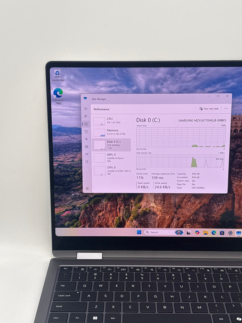 Samsung Galaxy Book5 Pro 360 16" Core Ultra 7 258V 32GB RAM 1TB SSD - Used