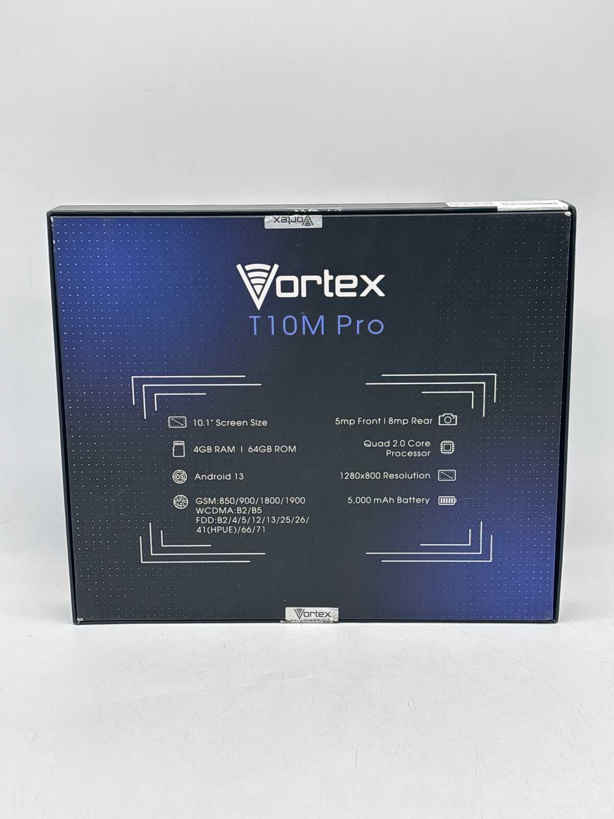 Vortex T10M Pro Tablet 10.1" 64GB Wi-Fi + Cellular Blue - Used