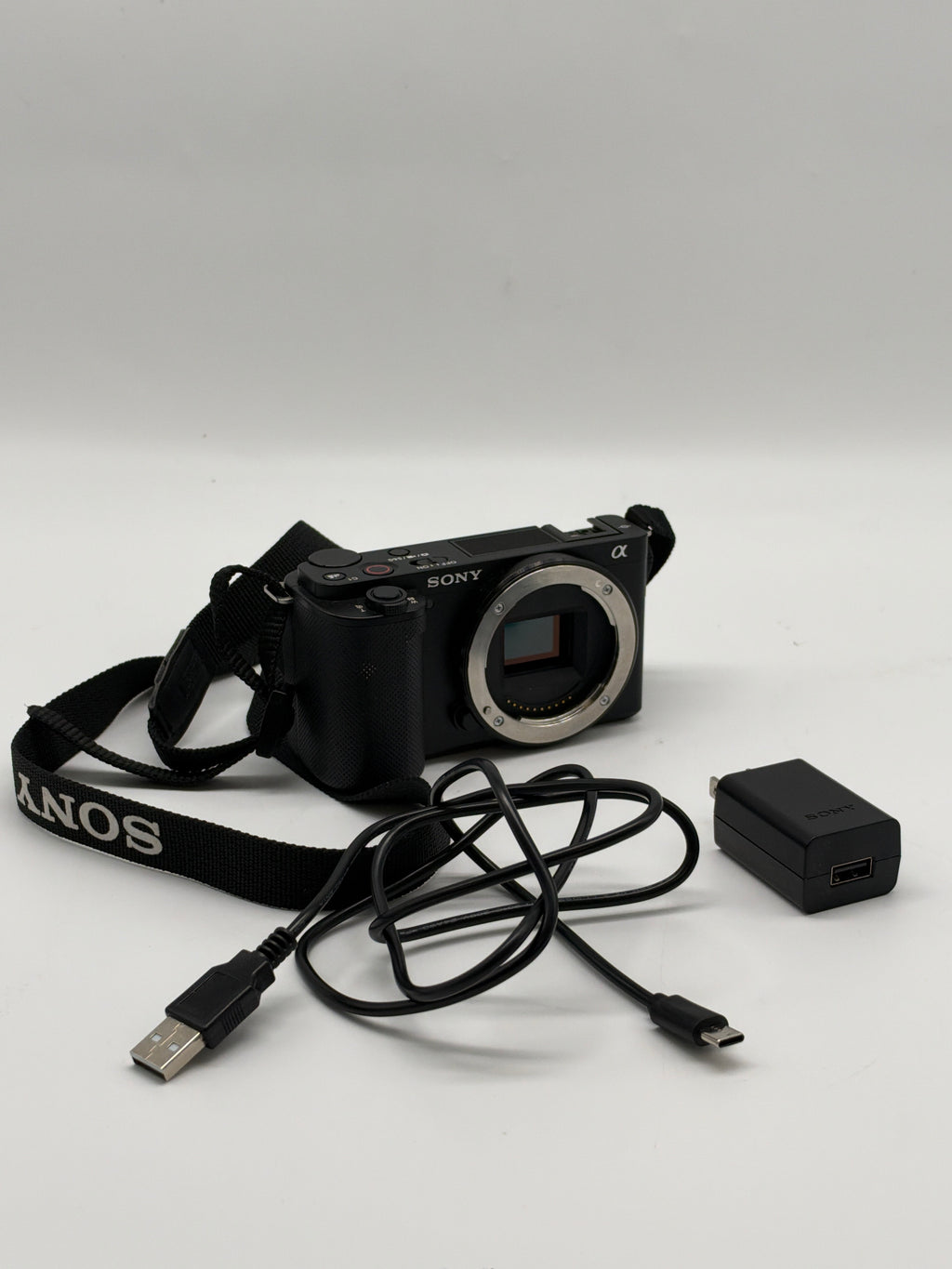 Sony ZV-E10 Mirrorless Digital Camera Body Only with Battery Charger - Used