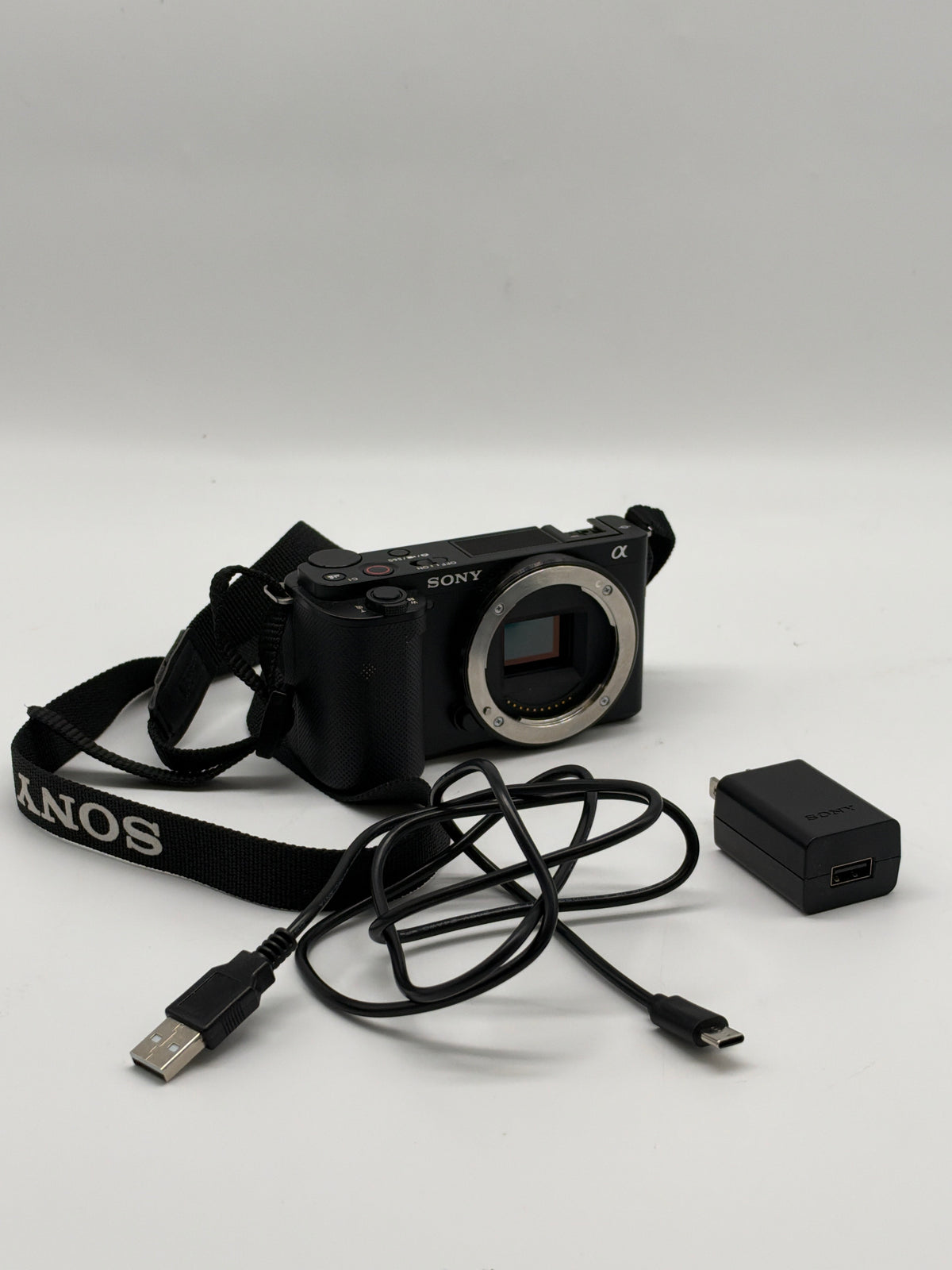 Sony ZV-E10 Mirrorless Digital Camera Body Only with Battery Charger - Used