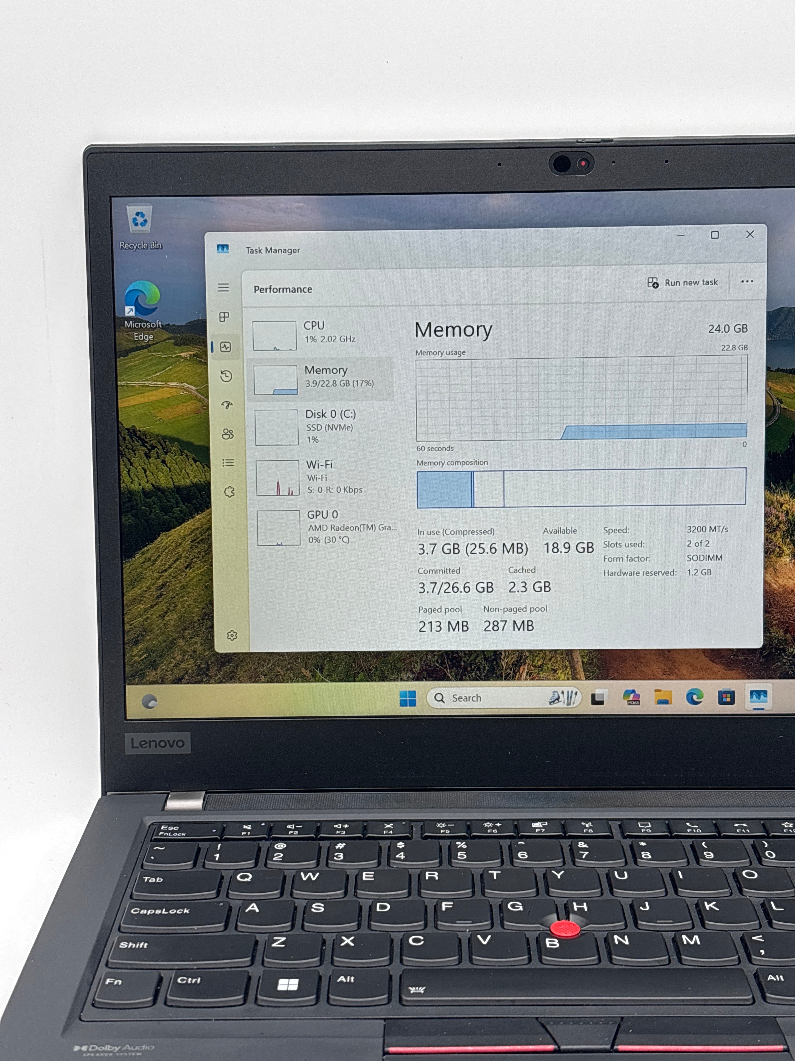 Lenovo ThinkPad T14 Gen 2 Touch Ryzen 7 Pro 5850U 24GB RAM 256GB SSD