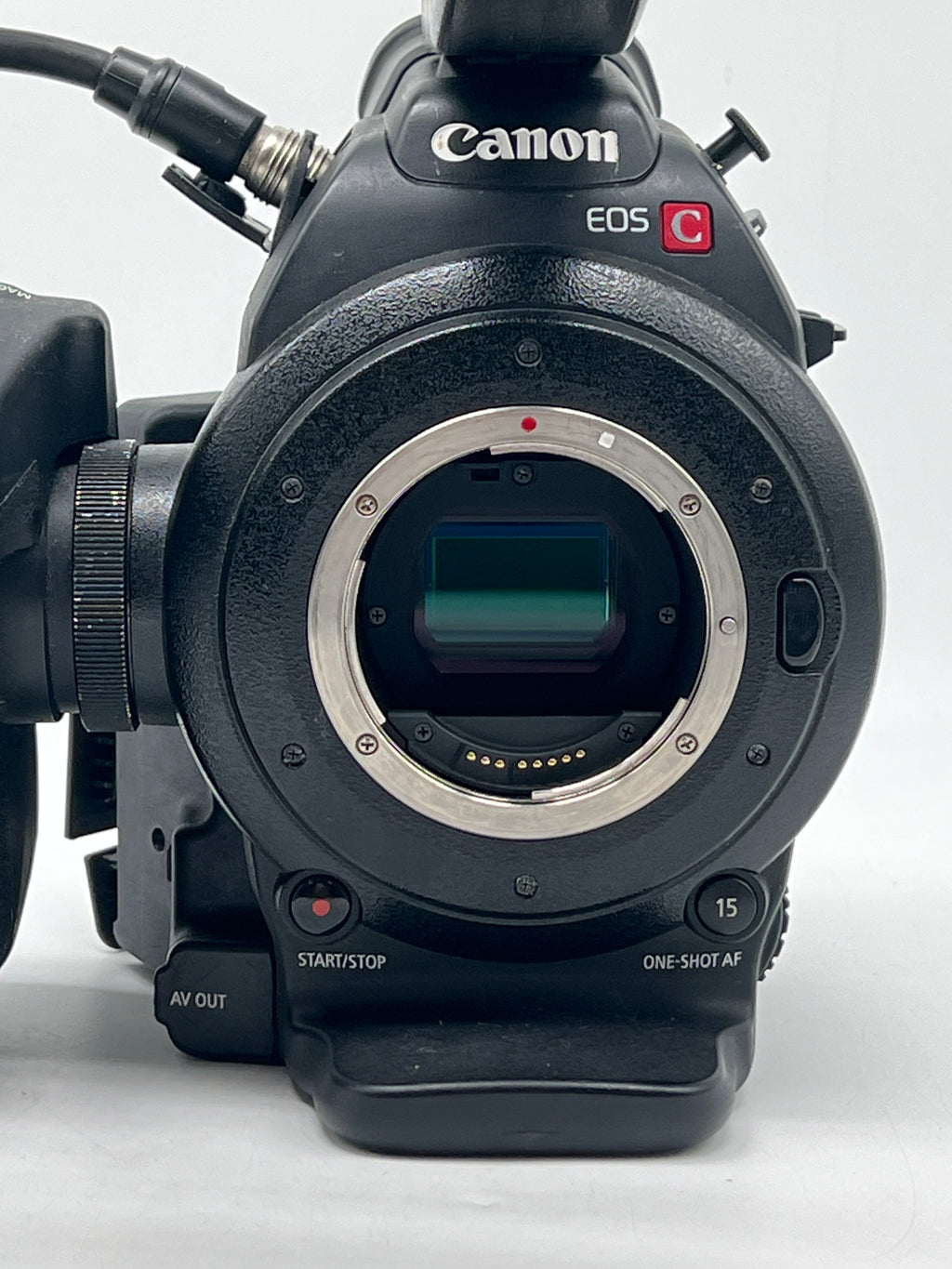 Canon EOS C100 Cinema Camcorder Camera  w/ top and side handle - Used