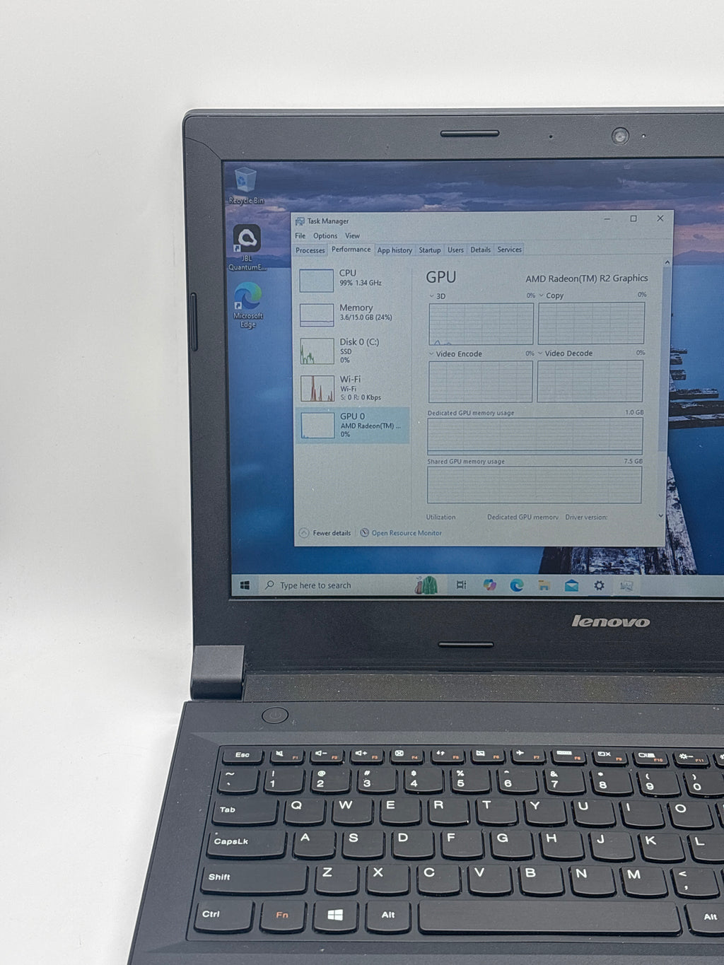 Lenovo B50-45 AMD E1-6010 16GB RAM 1TB SSD