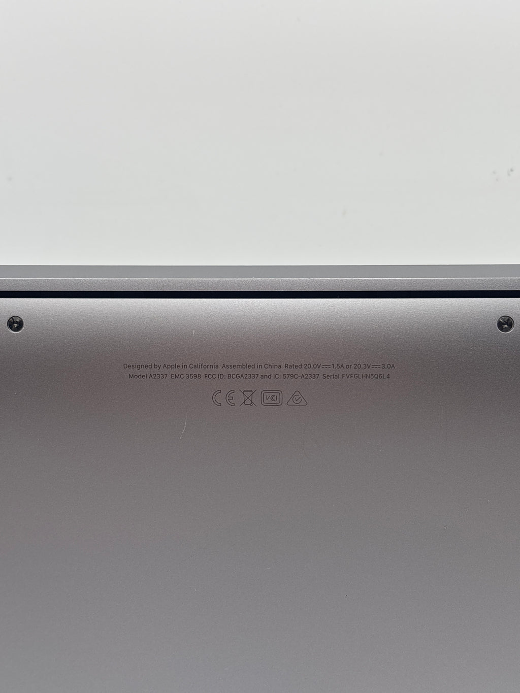 Apple MacBook Air 13" A2337 M1 8GB RAM 256GB SSD