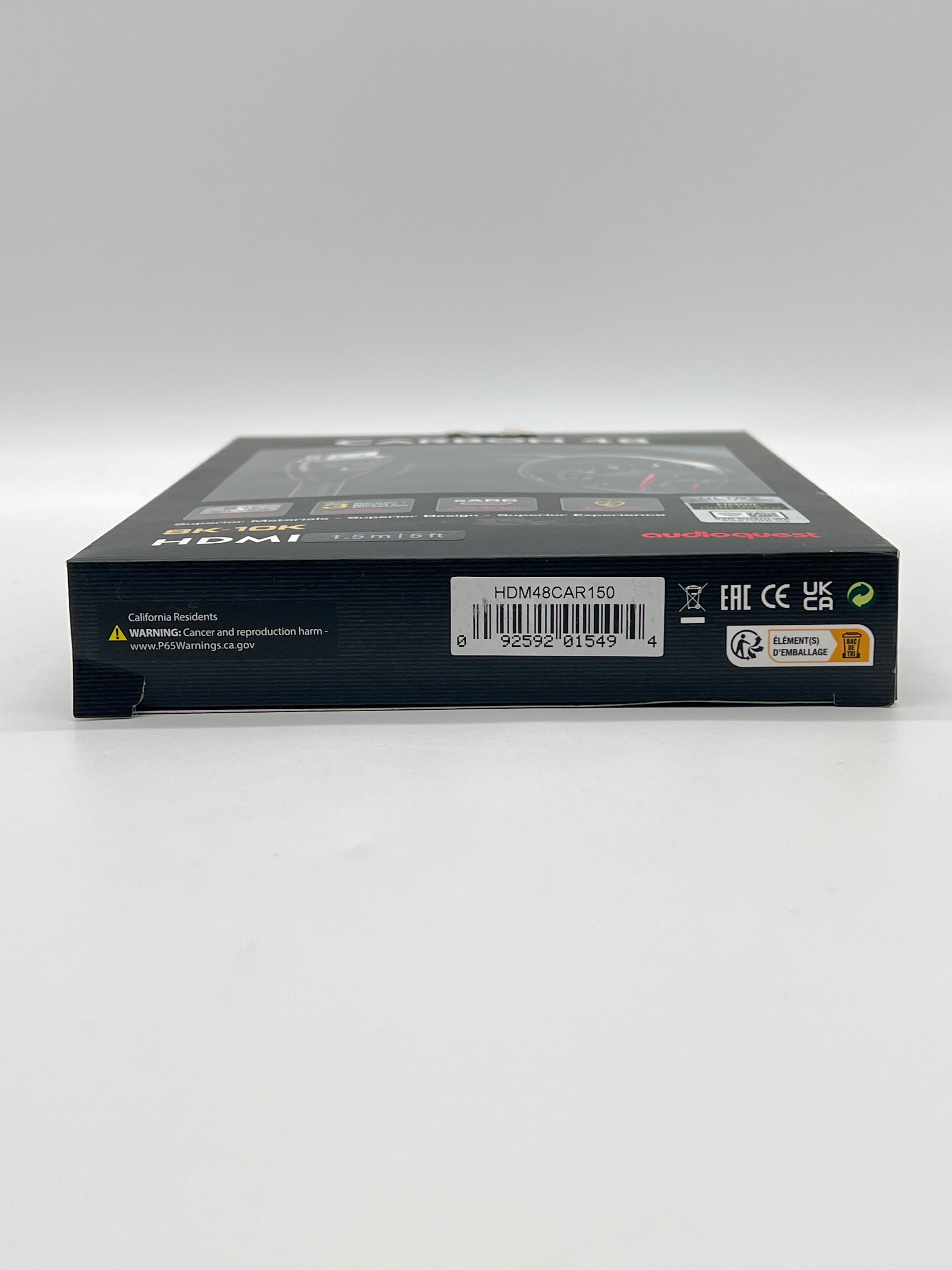 AudioQuest Carbon 48 5ft HDMI Cable Black - New In Box