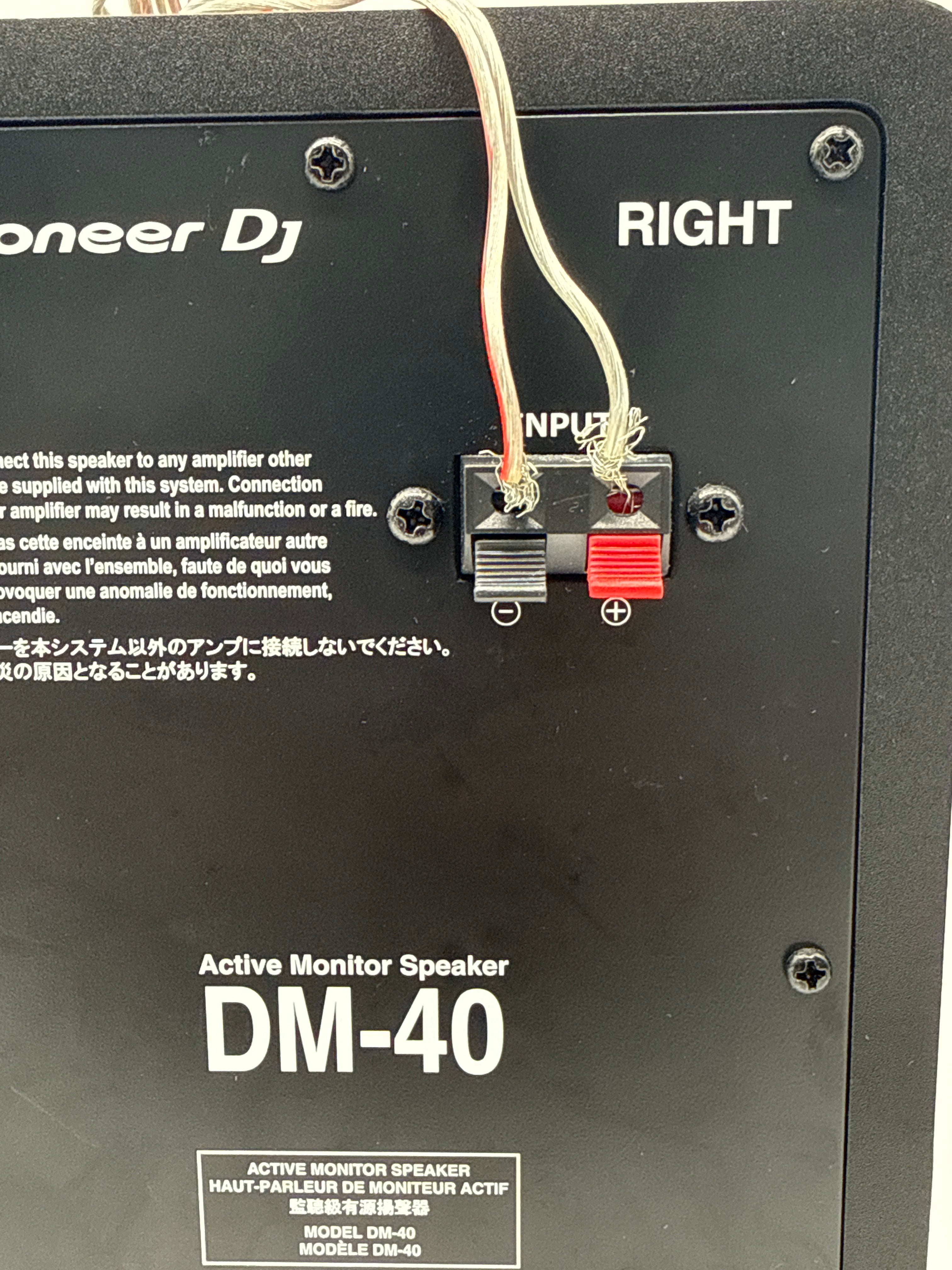 Pioneer DJ DM-40 Studio Monitors