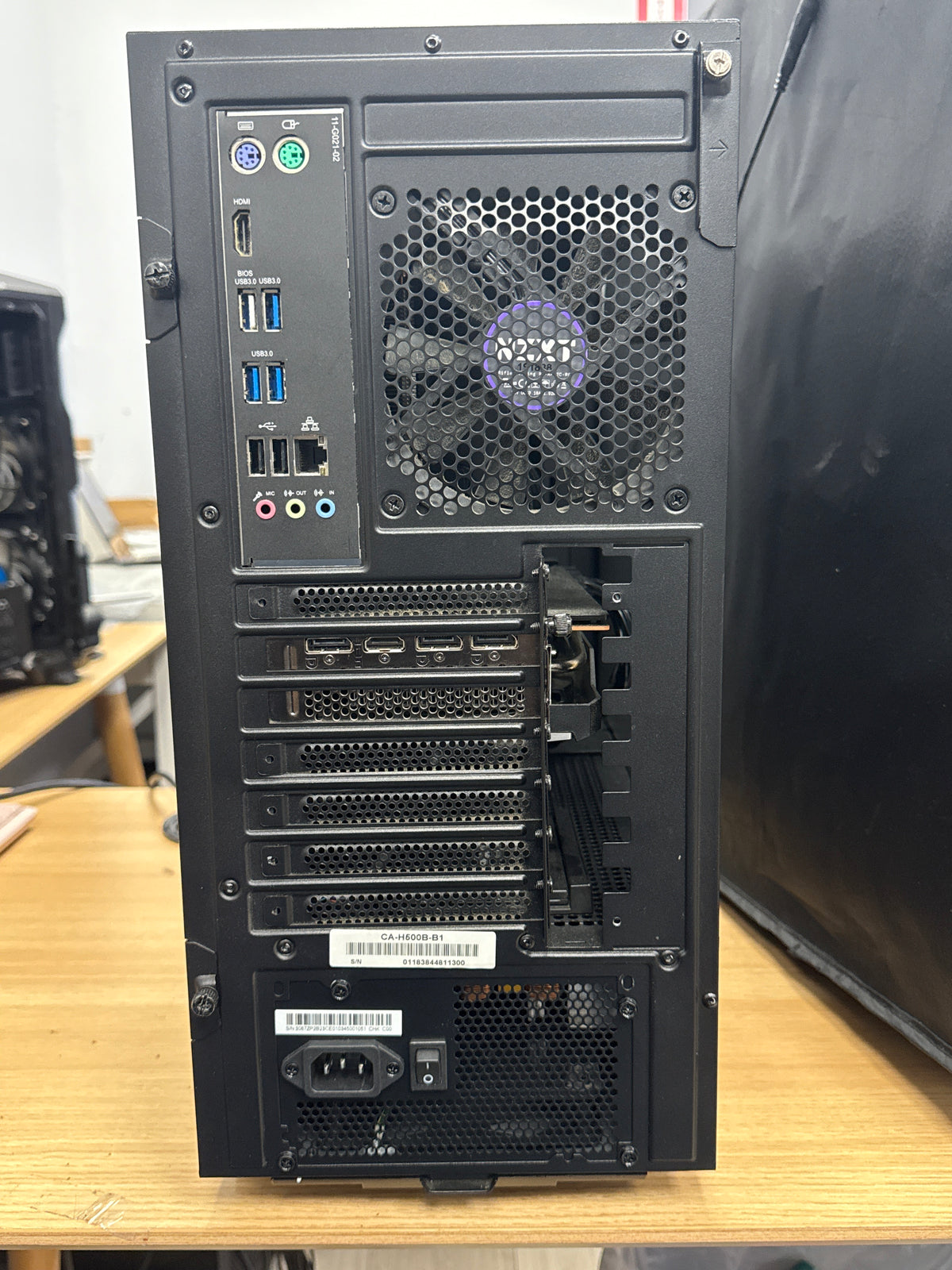 Custom PC Ryzen 7 3700X 64GB RAM 1TB SSD 1012GB HDD RX 6700 XT - Used