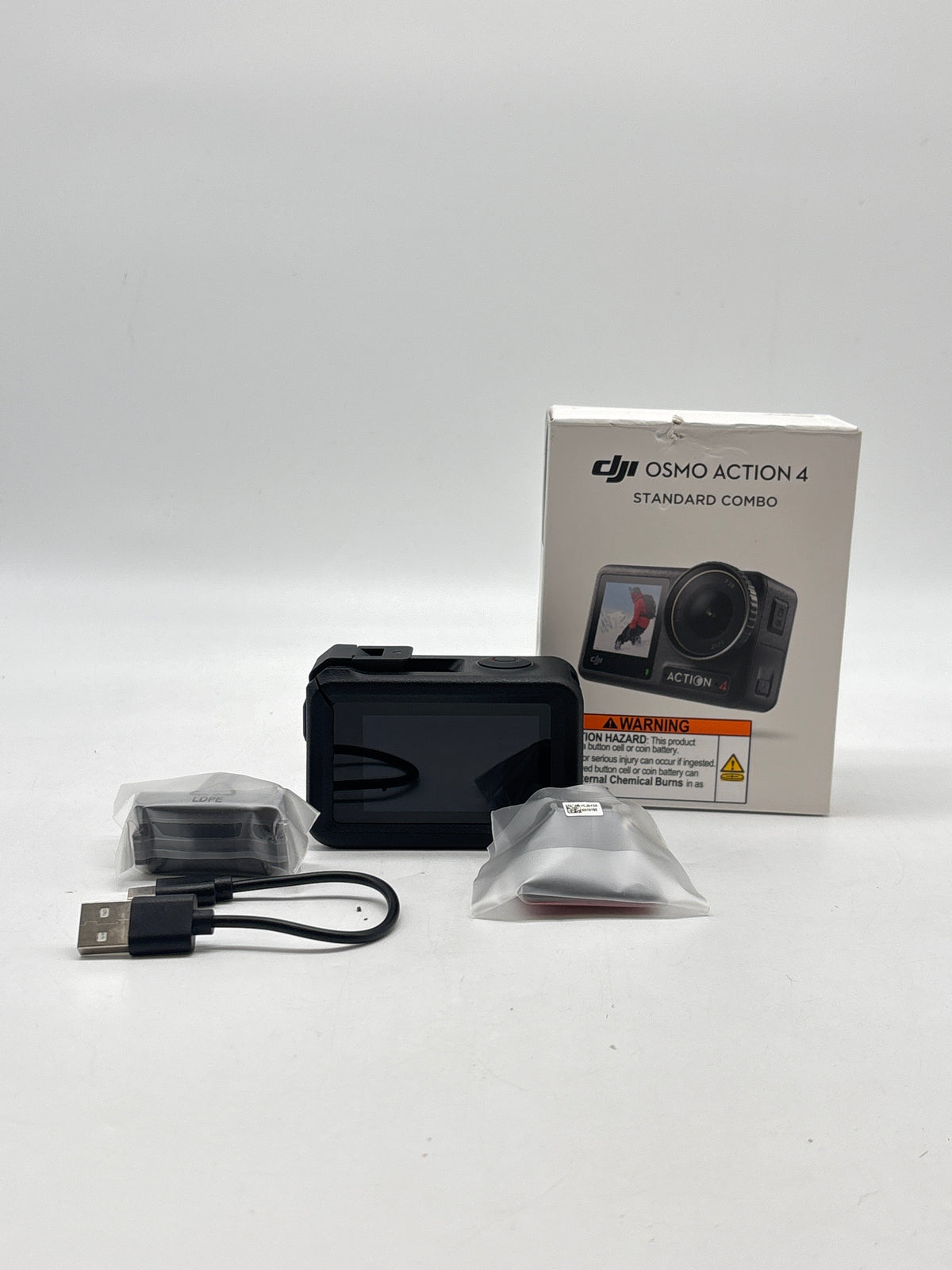 DJI Osmo Action 4 4K/120fps Action Camera Waterproof Black - Used
