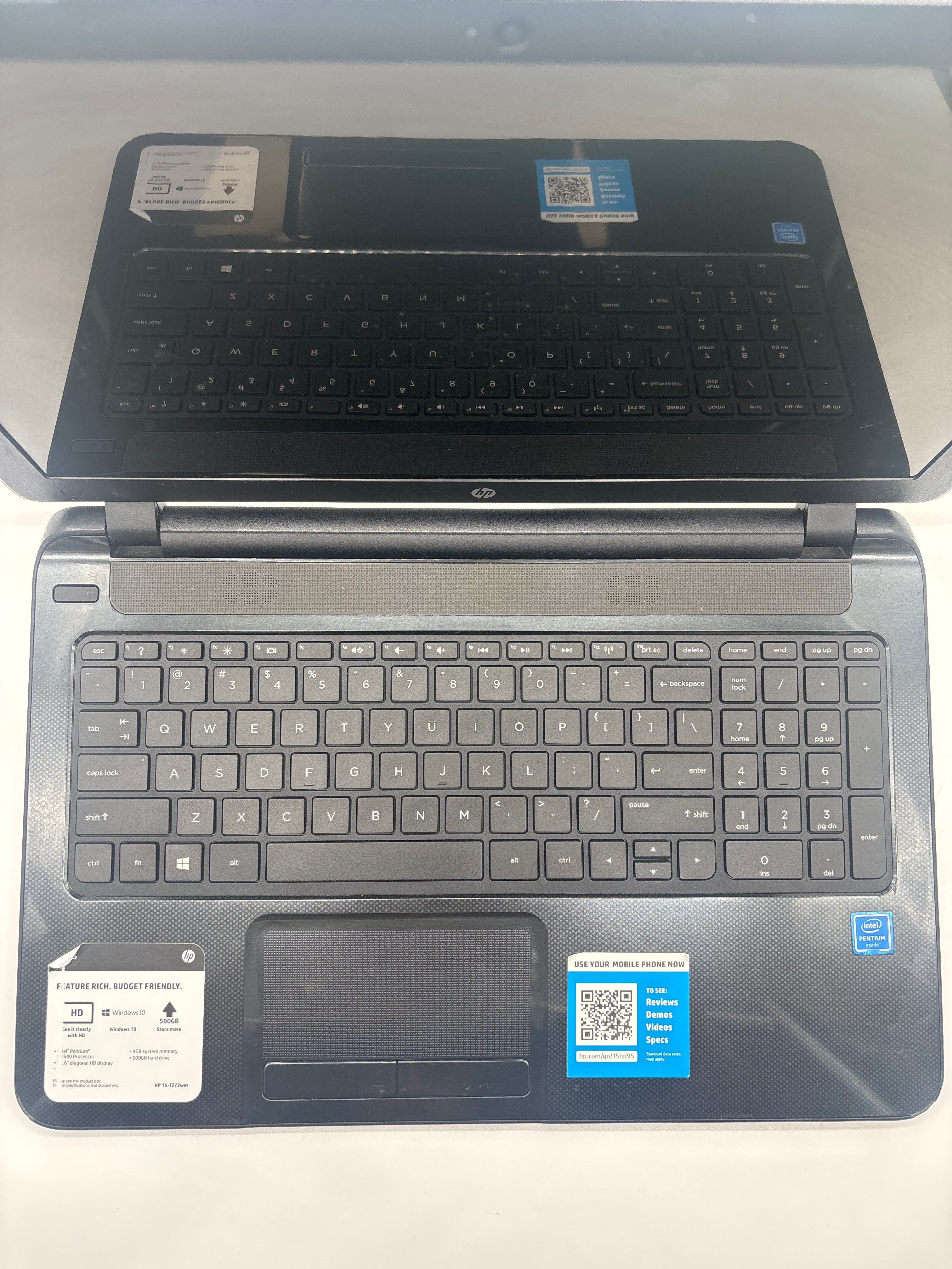 hp 15-f271wm N3540 4GB RAM 500GB HDD
