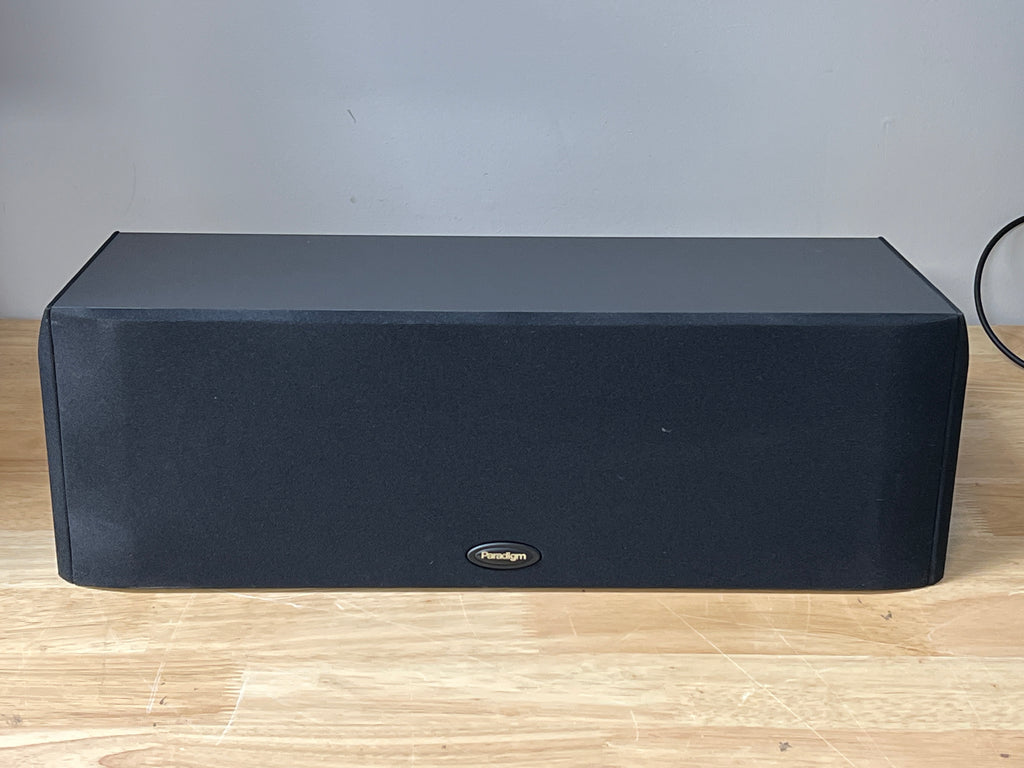 Paradigm CC-370 V3 Center Speaker Black 5.25 Inch 10-175 Watt Used