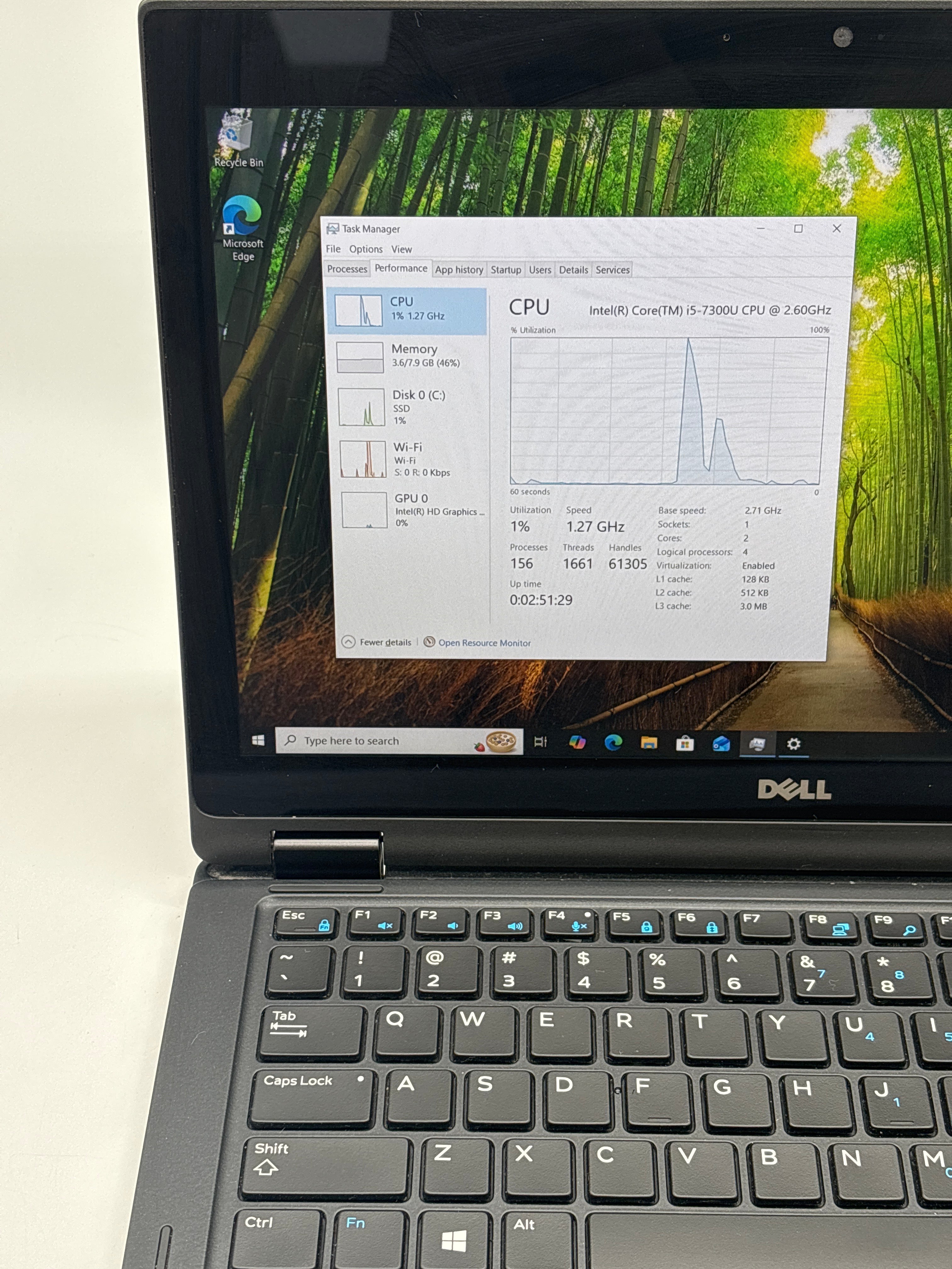 Dell Latitude 5289 i5-7300U 8GB RAM 256GB SSD