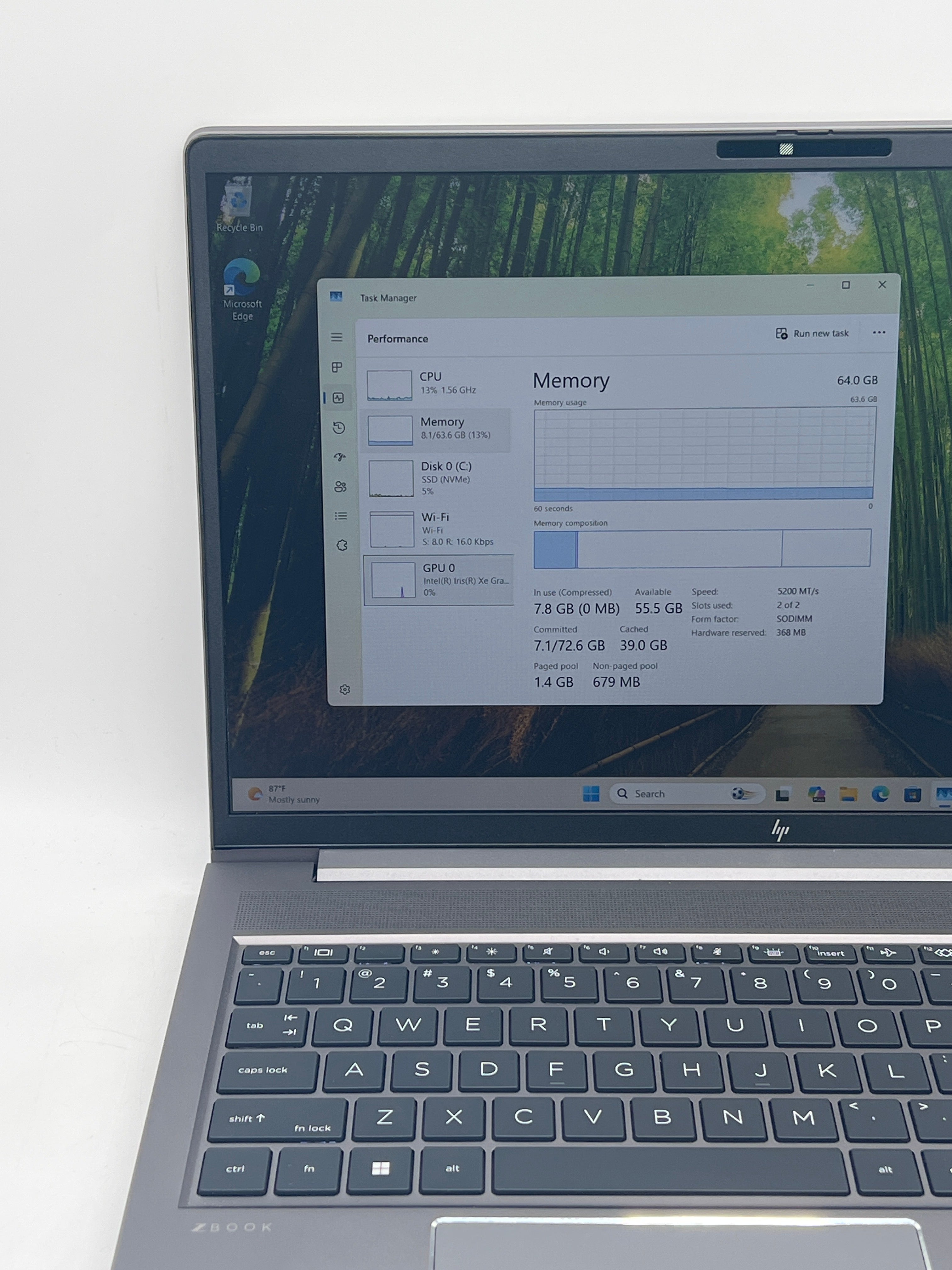 HP ZBook Power G10 16" i9-13900H 64GB RAM 2TB SSD RTX A1000