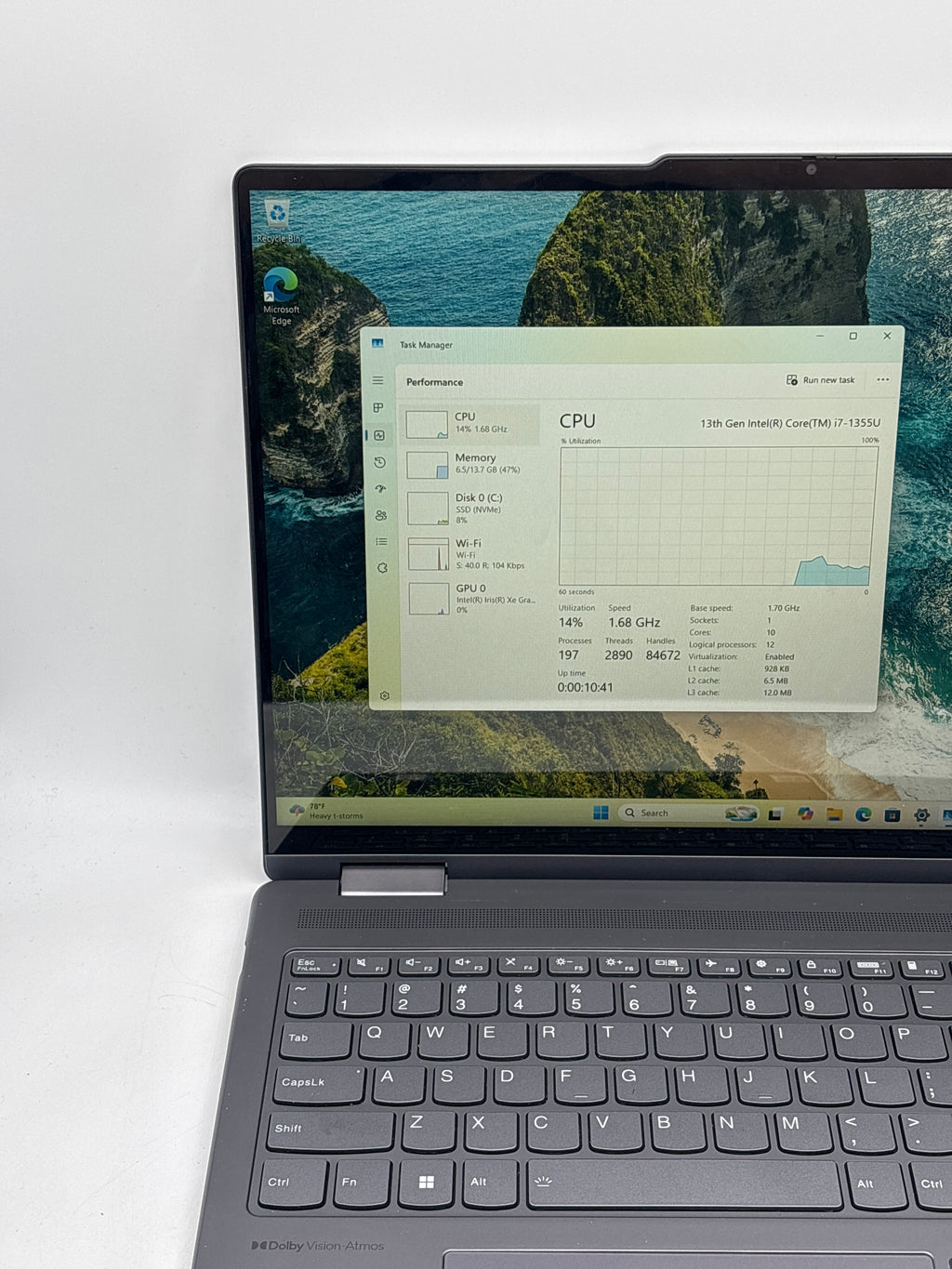 Lenovo Yoga 7i 2-in-1 16IRL8 i7-1355U 16GB 512GB SSD - Trackpad Issue