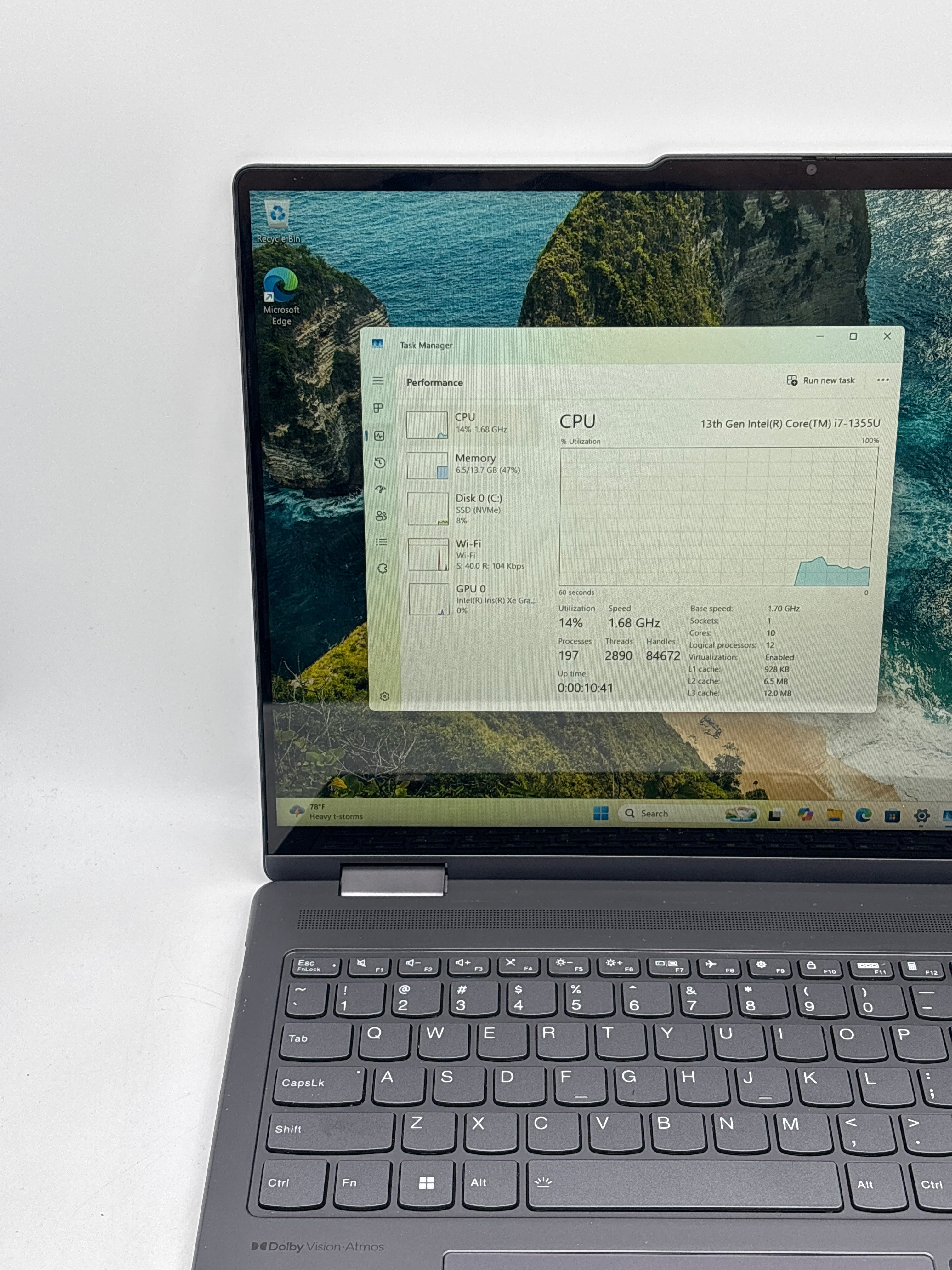 Lenovo Yoga 7i 2-in-1 16IRL8 i7-1355U 16GB 512GB SSD - Trackpad Issue