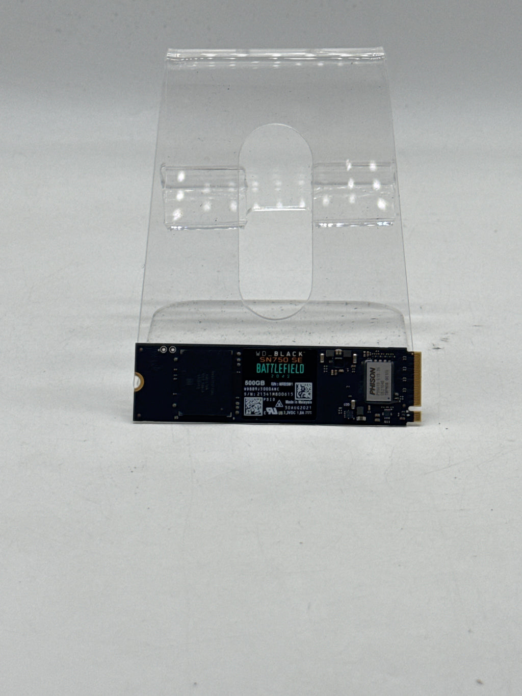 WD Black SN750 SE 500GB NVMe PCIe M.2 SSD Battlefield Edition - Used