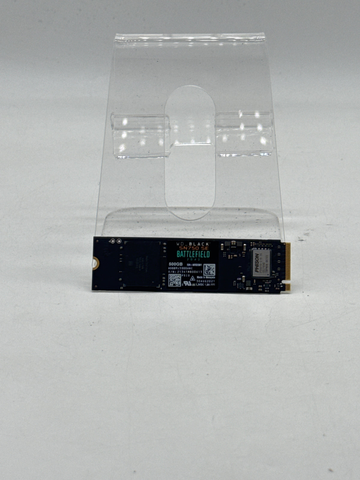 WD Black SN750 SE 500GB NVMe PCIe M.2 SSD Battlefield Edition - Used