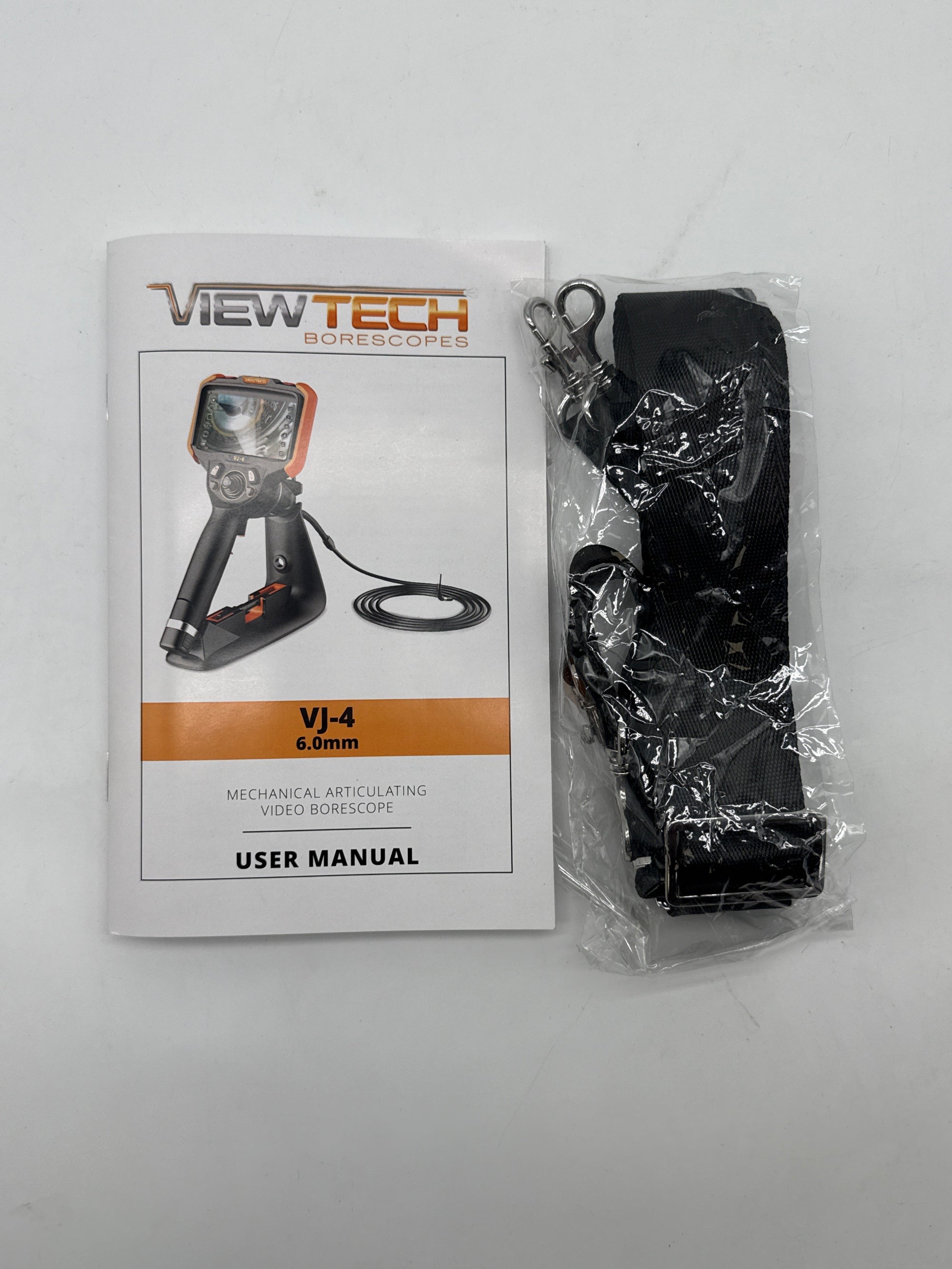 ViewTech VJ-4 Articulating Camera Videoscope Borescope 6mm w/ 64GB SSD
