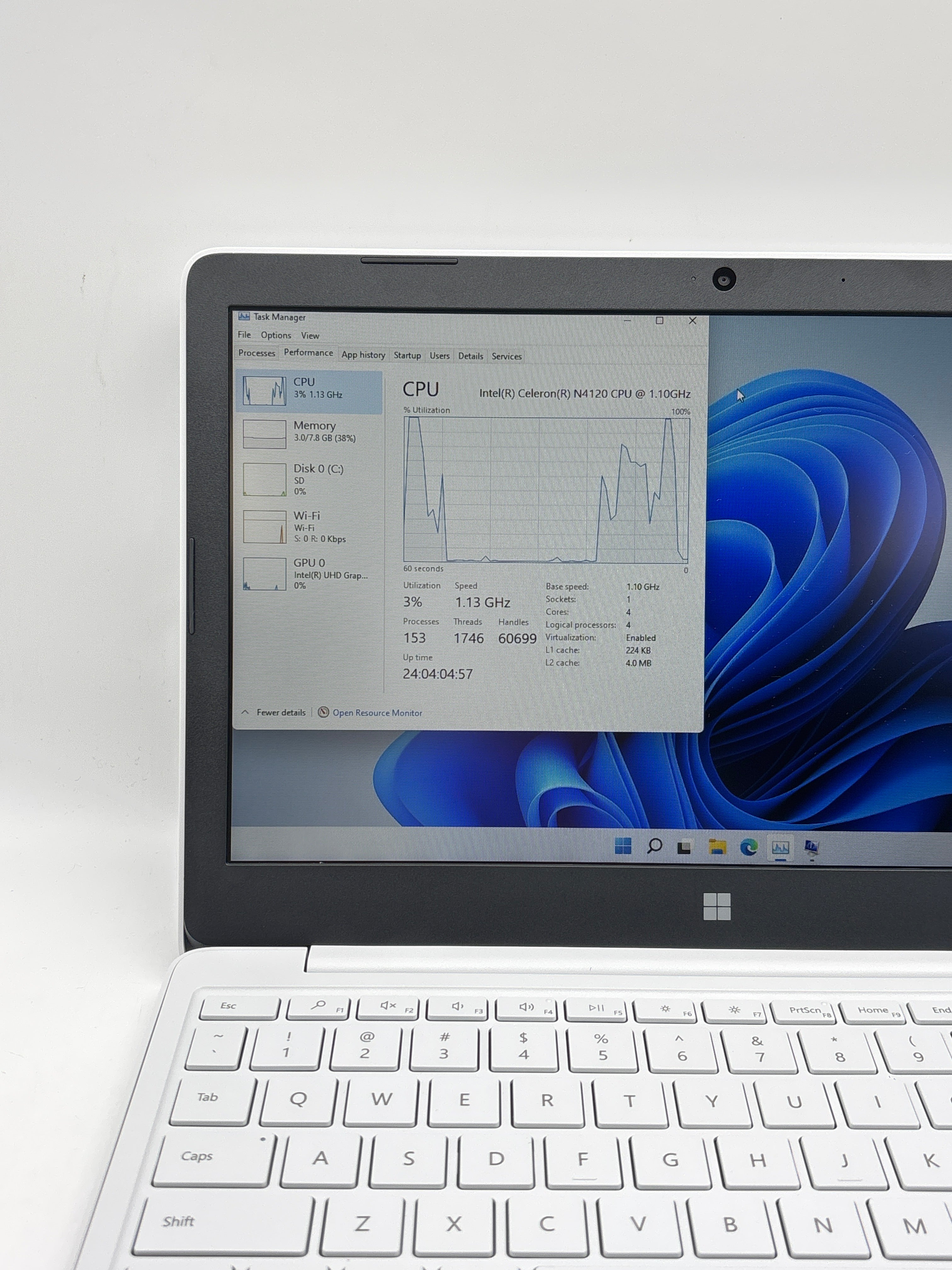 Microsoft Surface Laptop SE Celeron N4120 8GB RAM 128GB SD - Used