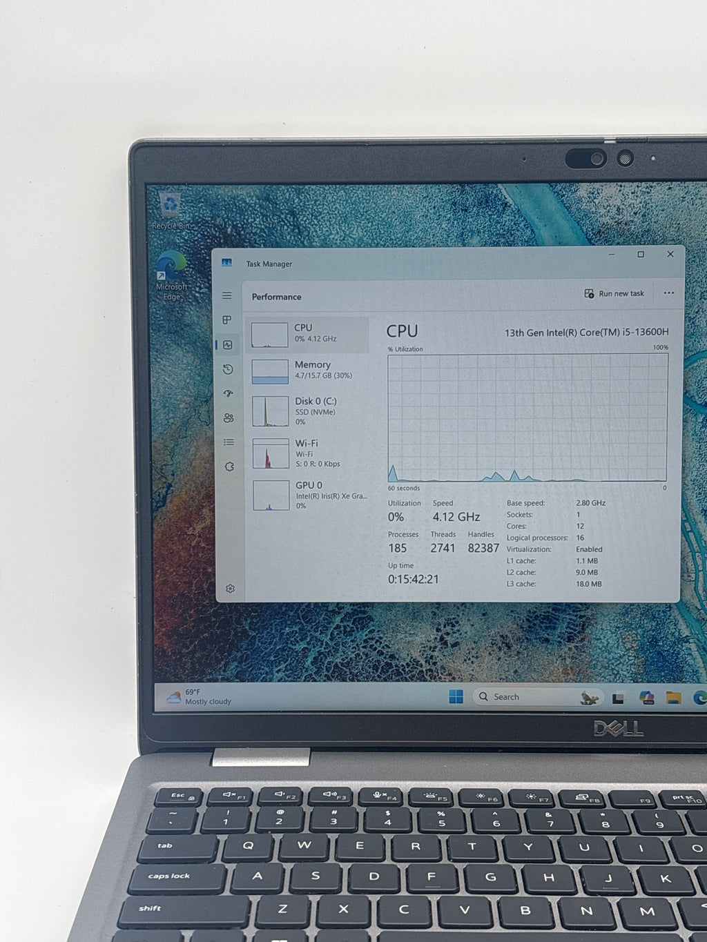 Dell Precision 3581 i5-13600H 16GB RAM 256GB SSD