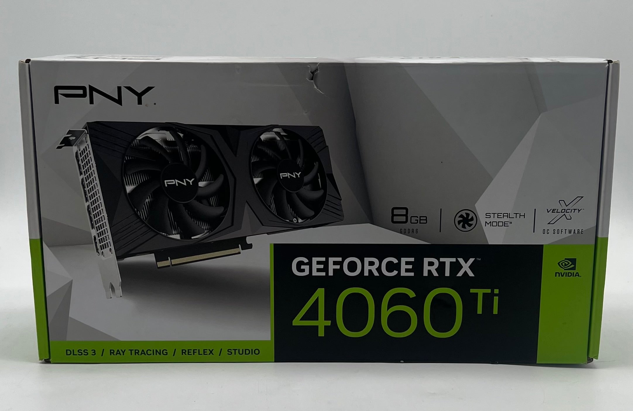 PNY GeForce RTX 4060 Ti VERTO Dual Fan 8GB GDDR6 Graphics Card - Used With Box