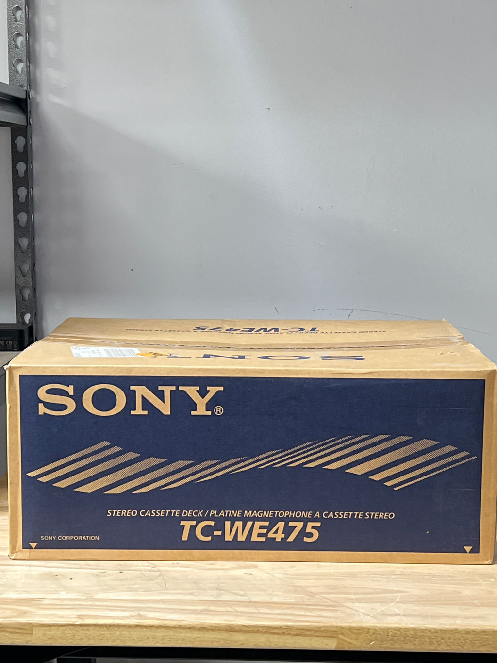 Sony TC-WE475 DVD Player Stereo Cassette Deck - New In Box