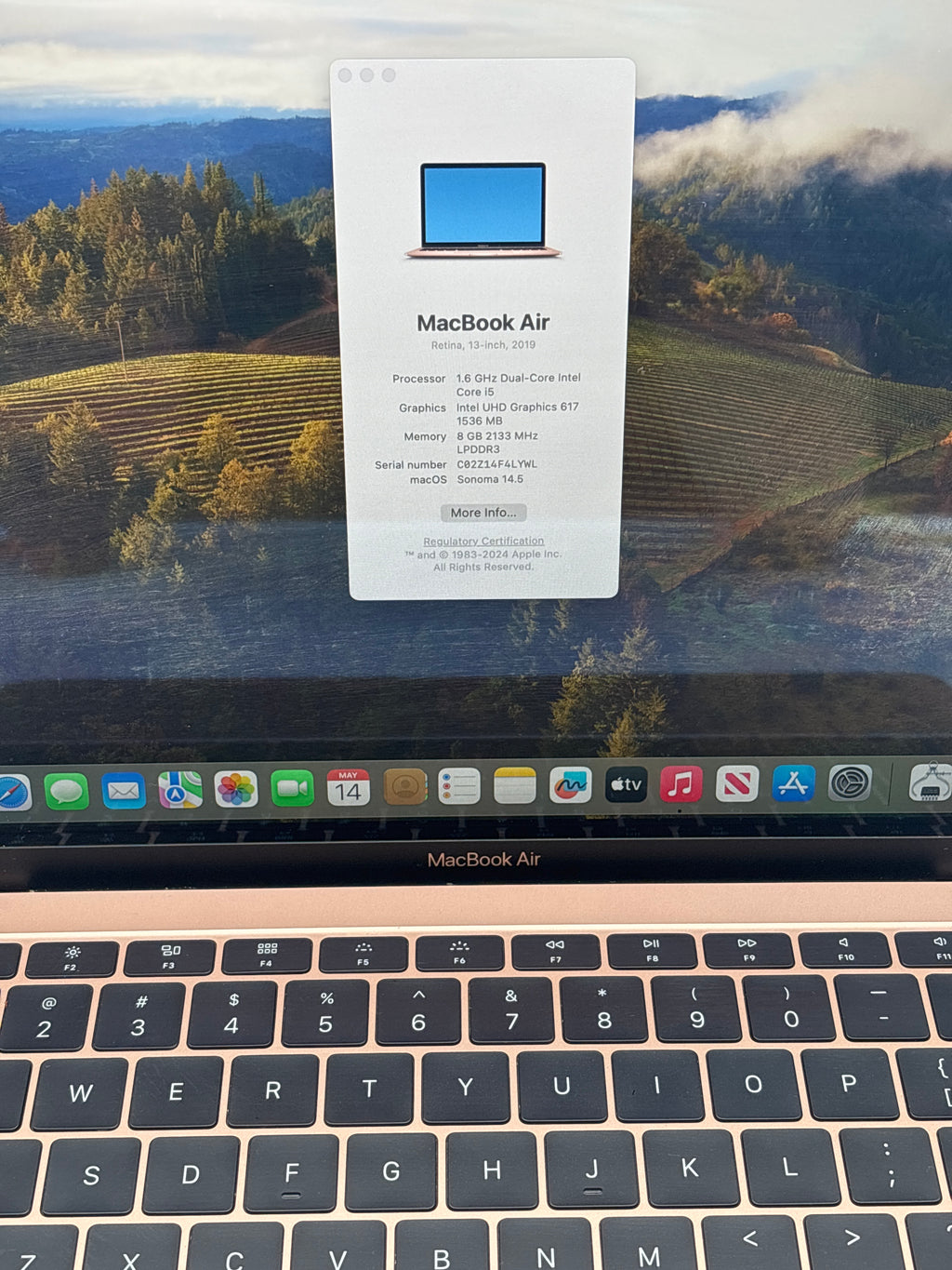 Apple MacBook Air 13" A1932 i5 8GB RAM 128GB SSD