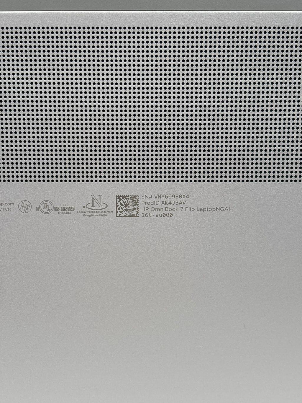 HP Omnibook 7 Flip 16t-au000 16" Core Ultra 7 258V 32GB RAM 1TB SSD Silver - Used