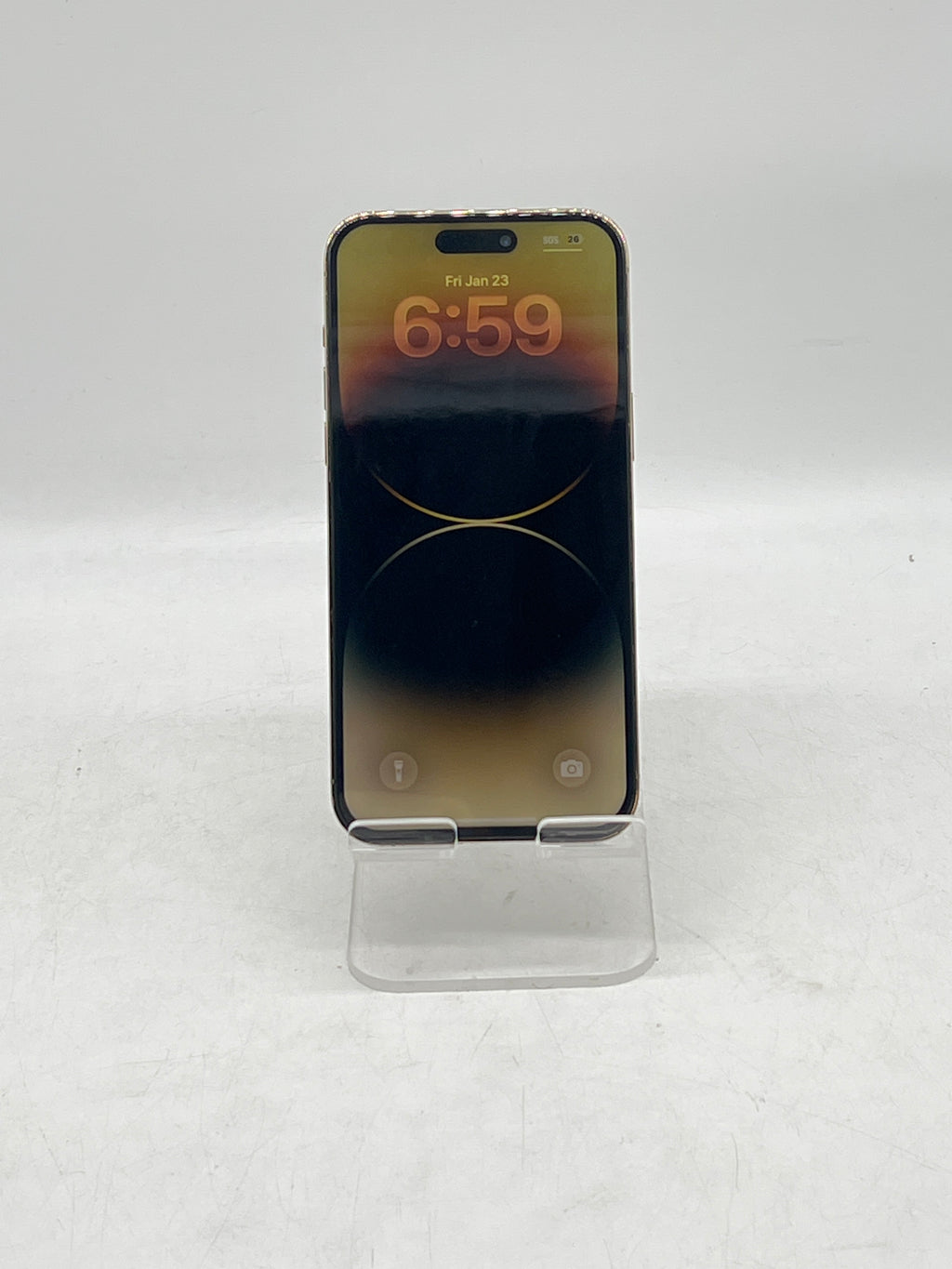 Apple iPhone 14 Pro Max 256 GB Gold AT&T - Used (Aftermarket Display)