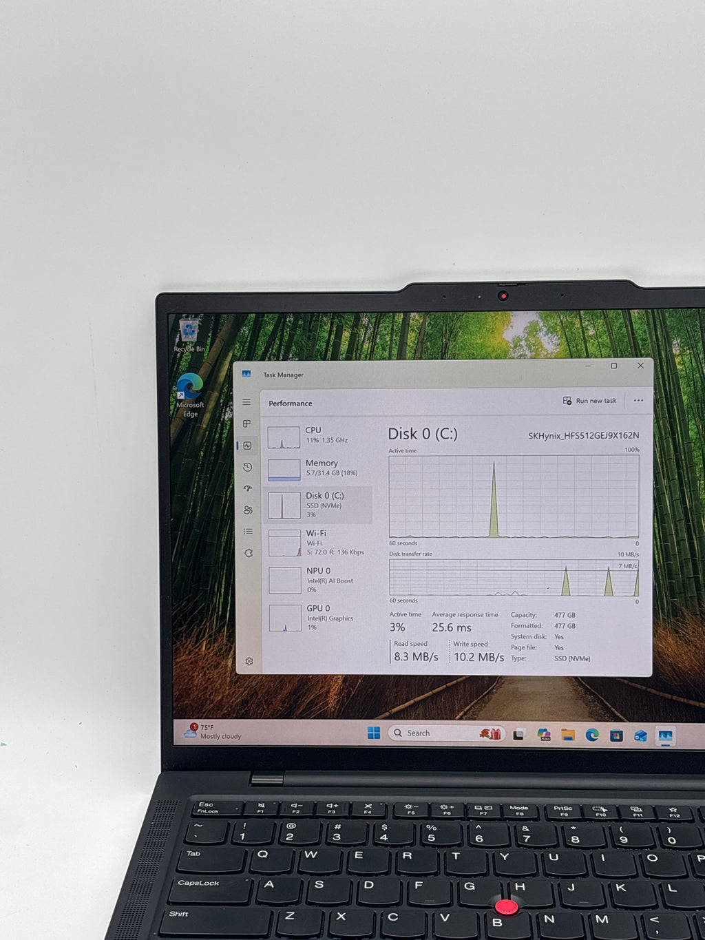 Lenovo ThinkPad T14s Gen 5 Ultra 5 135U 32GB RAM 512GB SSD - Remotely Managed